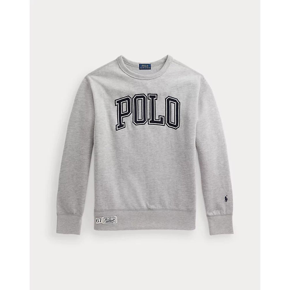 Polo Ralph Lauren POLO Ralph Lauren Applique Logo Sweatshirt Gray Mens XL Size US XL / EU 56 / 4 - 10 Thumbnail