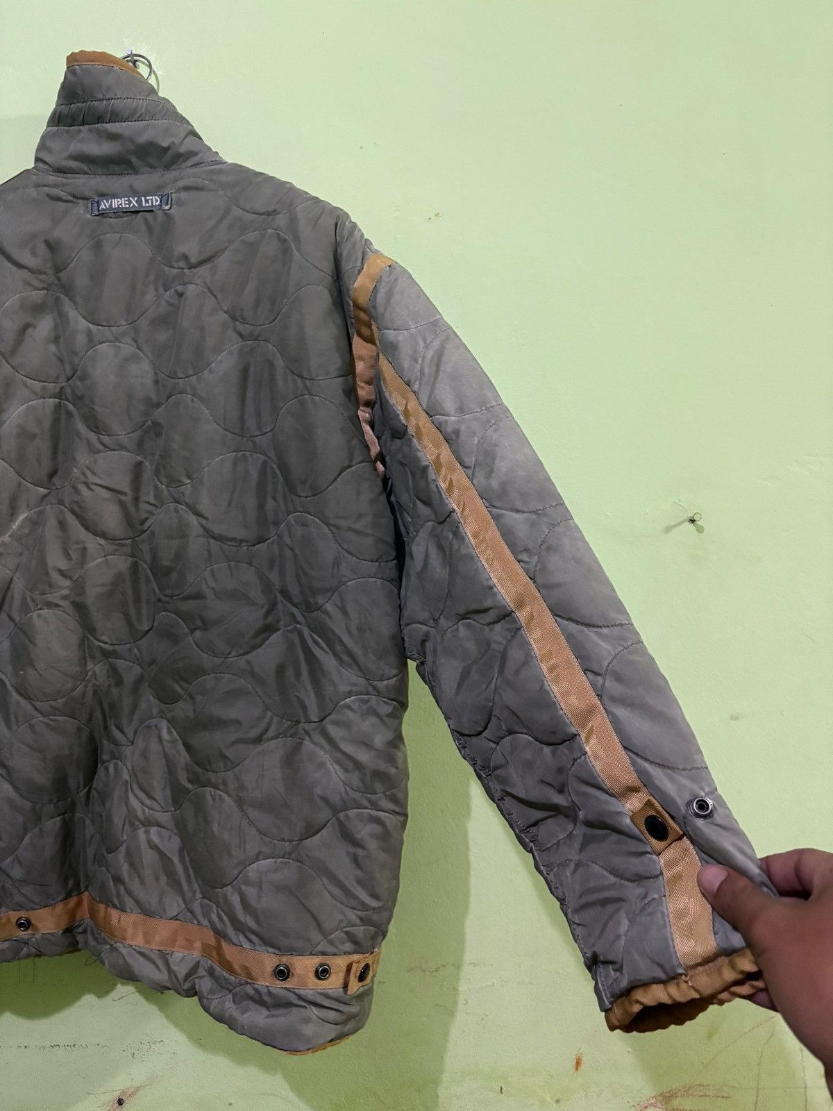 Avirex VTG Avirex Quilted Jacket Sherpa inner Design Size US M / EU 48-50 / 2 - 9 Thumbnail