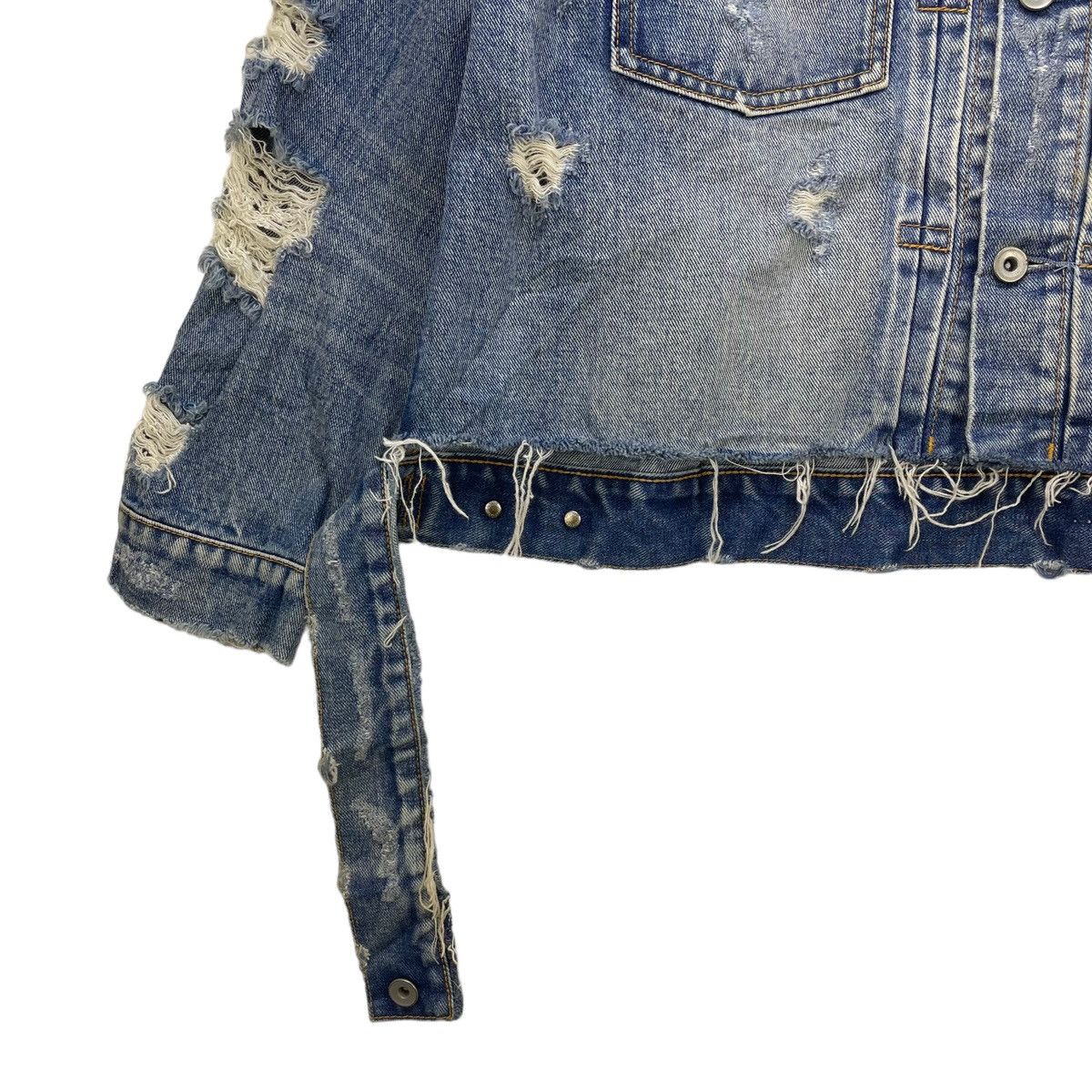 Other Super Distressed Trucker Jacket Type 2 Style In Tokyo Size US M / EU 48-50 / 2 - 7 Thumbnail