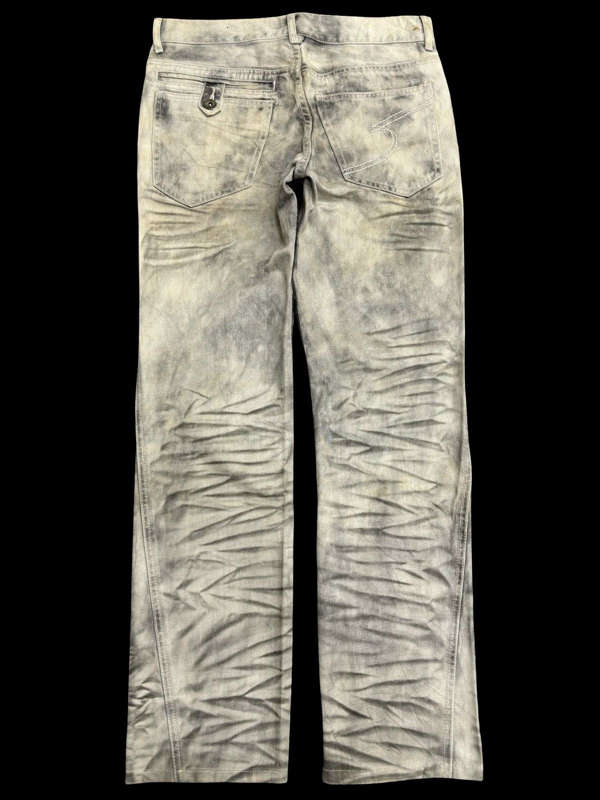 semanticdesign 💥Insane Style semanticdesign Sick Fade Pnk Metal Denim F544 Size US 31 - 2 Thumbnail