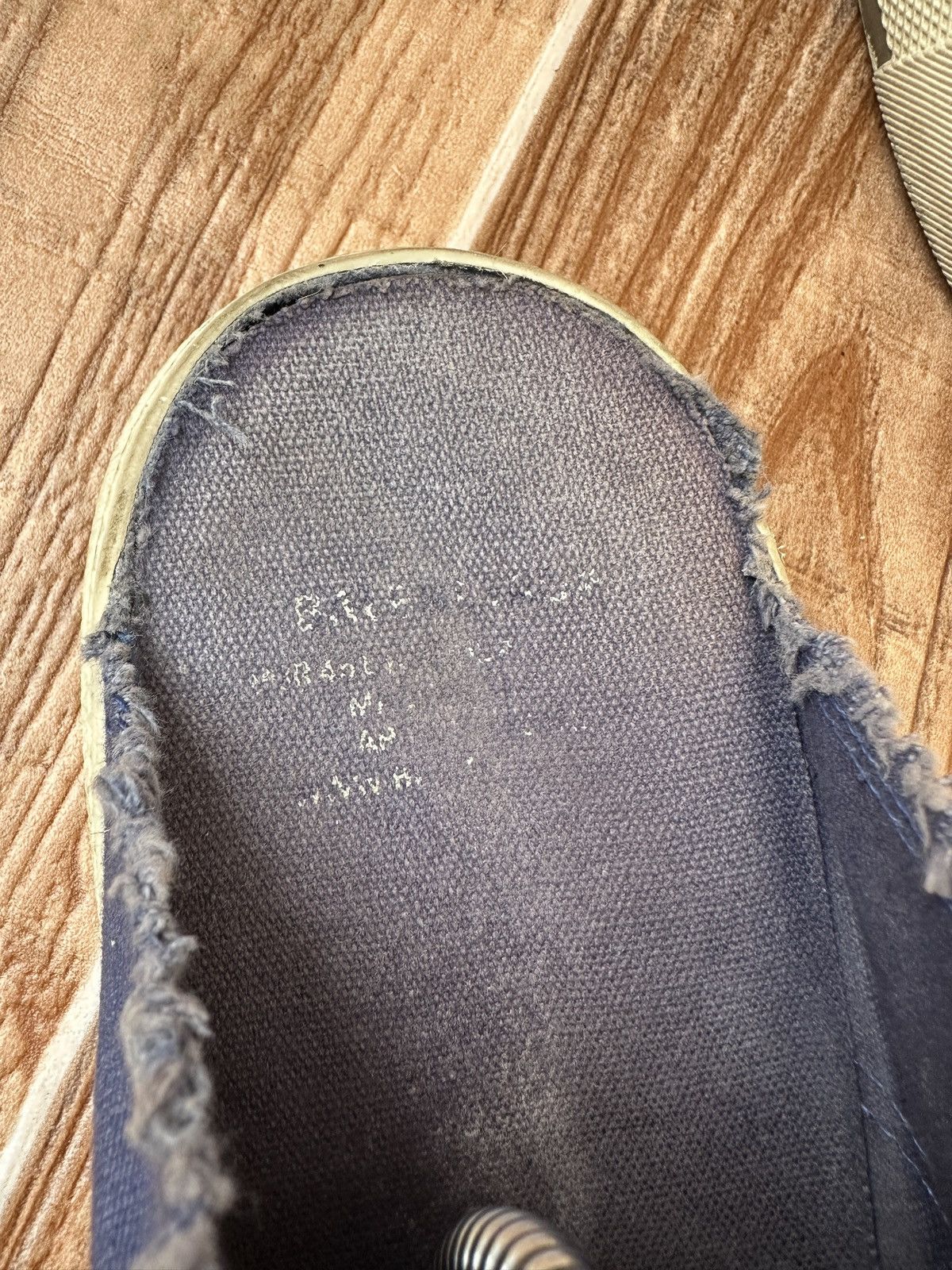 Balenciaga Balenciaga Paris Canvas Slip-On Mules Size US 12 / EU 45 - 10 Thumbnail