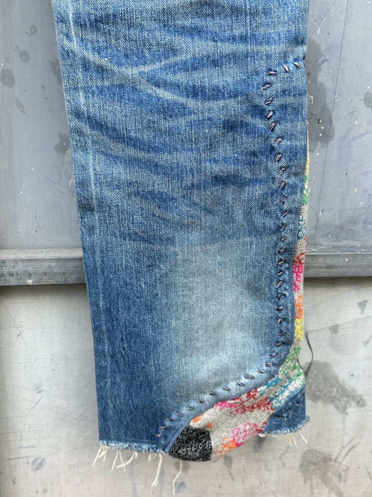 Kapital × Kapital Kountry Kountry Okabilly Patchwork Denim Size US 32 / EU 48 - 11 Thumbnail