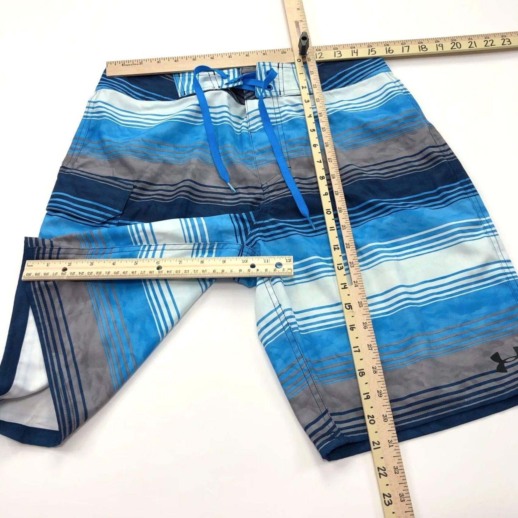 Under Armour Under Armour Surf Swim Board Trunk Trunks Multicolor 10" Shorts Blue 32 Mens Board Shorts Size US 32 / EU 48 - 5 Thumbnail