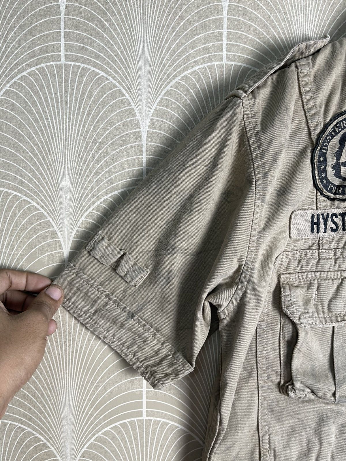 Hysteric Glamour 90s HYSTERIC GLAMOUR MILITARY BUTTON UP SHIRT Size US S / EU 44-46 / 1 - 7 Thumbnail