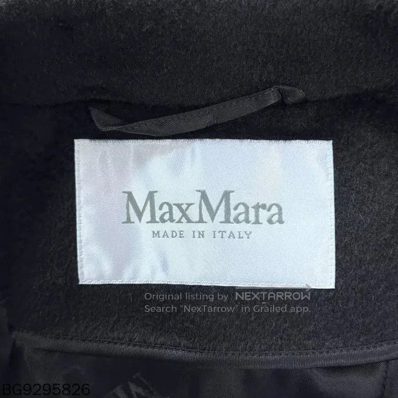 Max Mara MaxMara Manuela Black Long Coat. Size S / US 4 / IT 40 - 7 Thumbnail