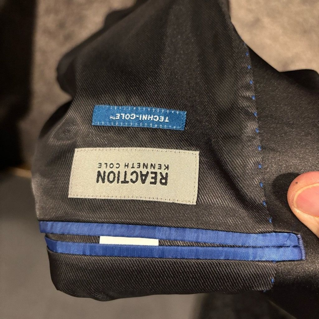 Kenneth Cole Men’s Shit Jacket with Vest Size 40L - 8 Thumbnail