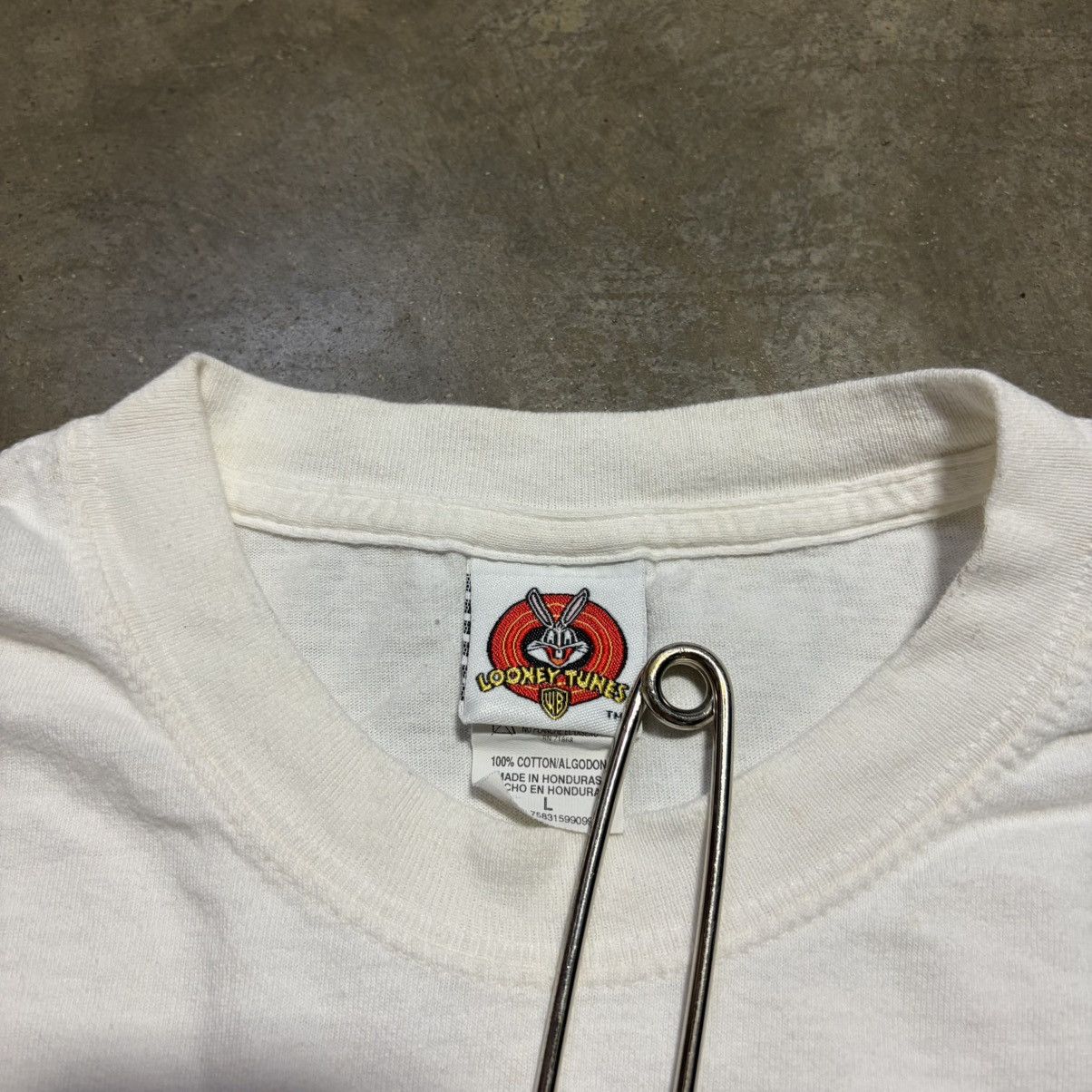 Warner Bros Vintage Looney Tunes Sylvester Tweety Halloween T Shirt Y2K Size US L / EU 52-54 / 3 - 11 Thumbnail