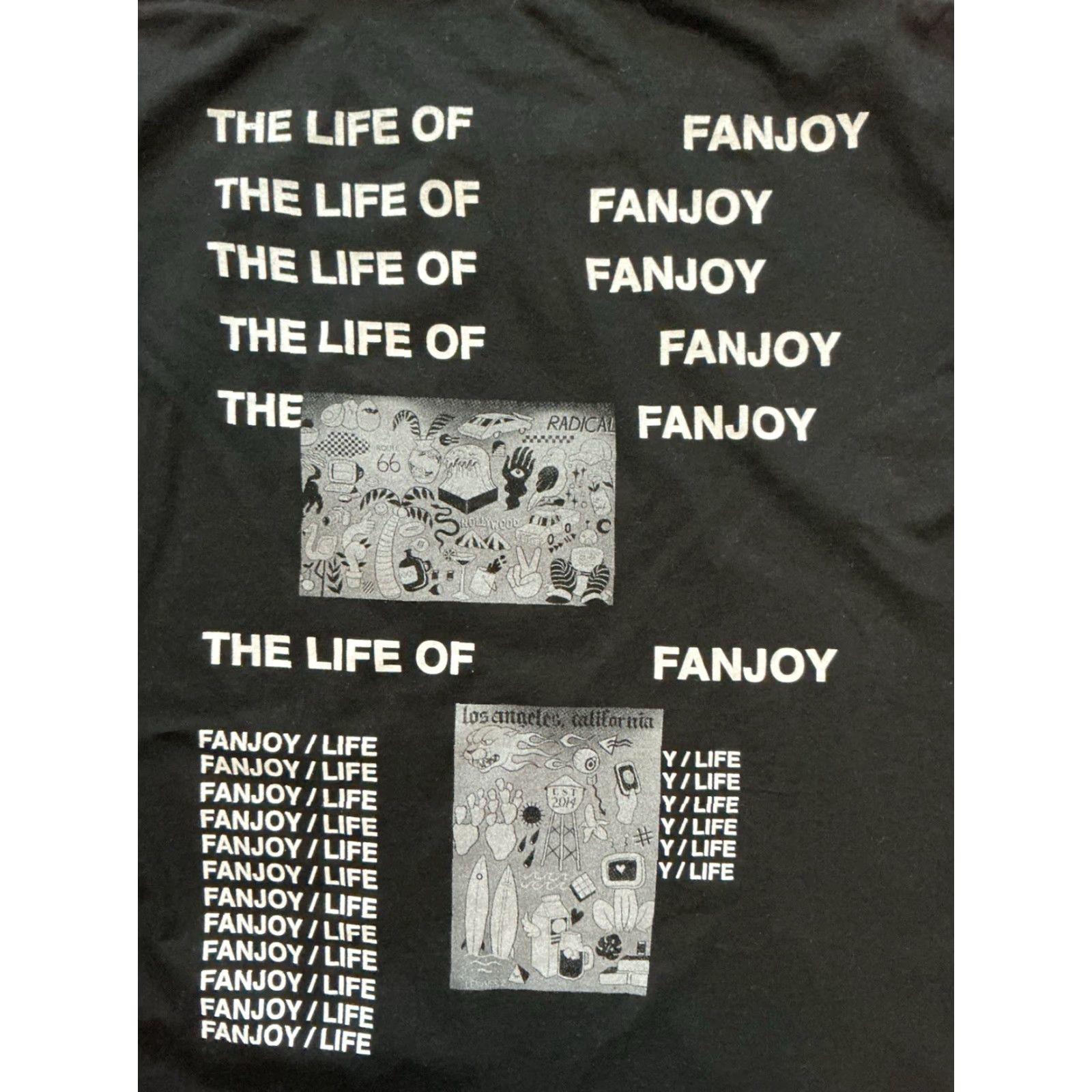 Alife Fanjoy TLOP Album Parody Graphic Black S/S T-Shirt Mens L Size US L / EU 52-54 / 3 - 5 Thumbnail