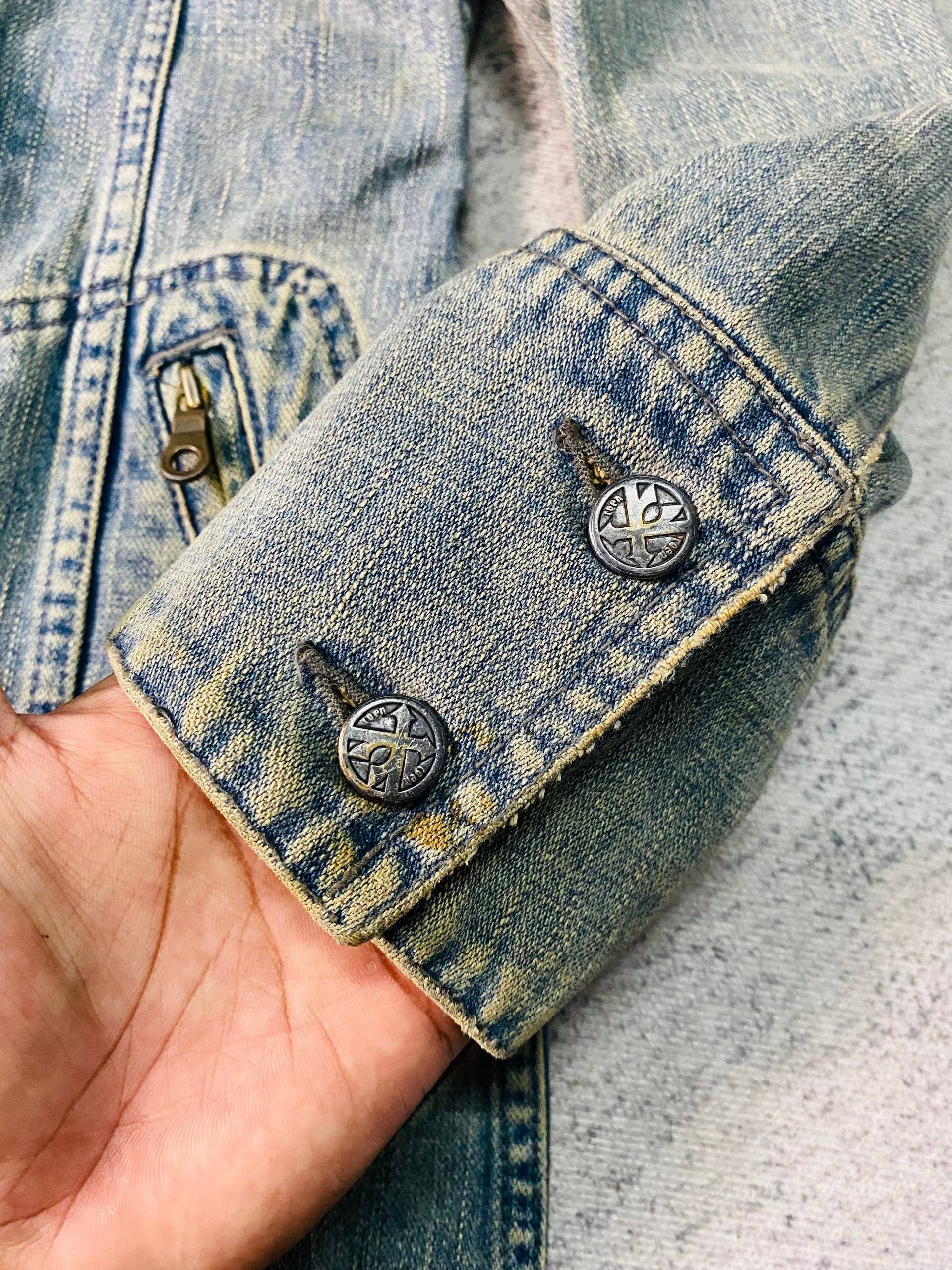 Roen Roen Rugged Denim Long Jacket Size S / US 4 / IT 40 - 8 Thumbnail