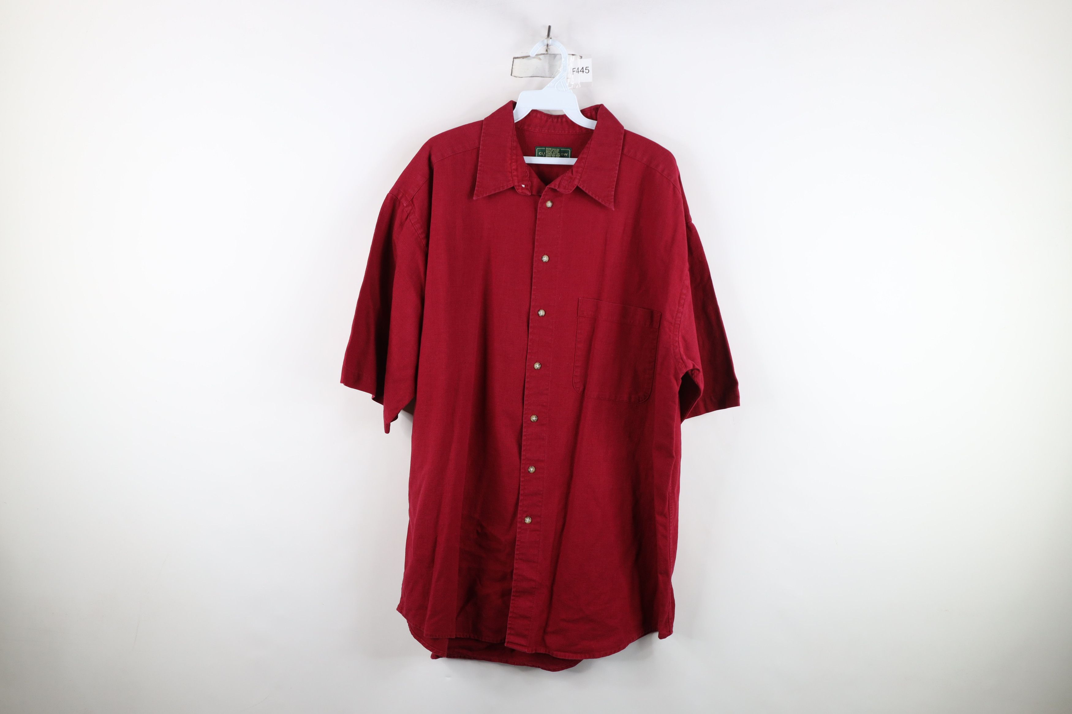 Vintage Vintage 90s Streetwear Linen Blend Collared Button Shirt Size US XL / EU 56 / 4 - 1 Thumbnail