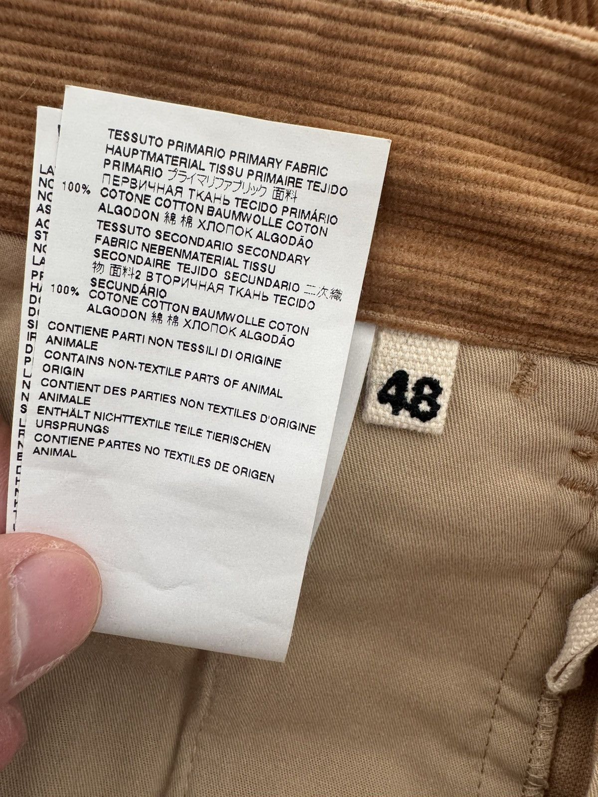 Marni Marni Cargo Corduroy Brown Trousers Size US 32 / EU 48 - 8 Thumbnail