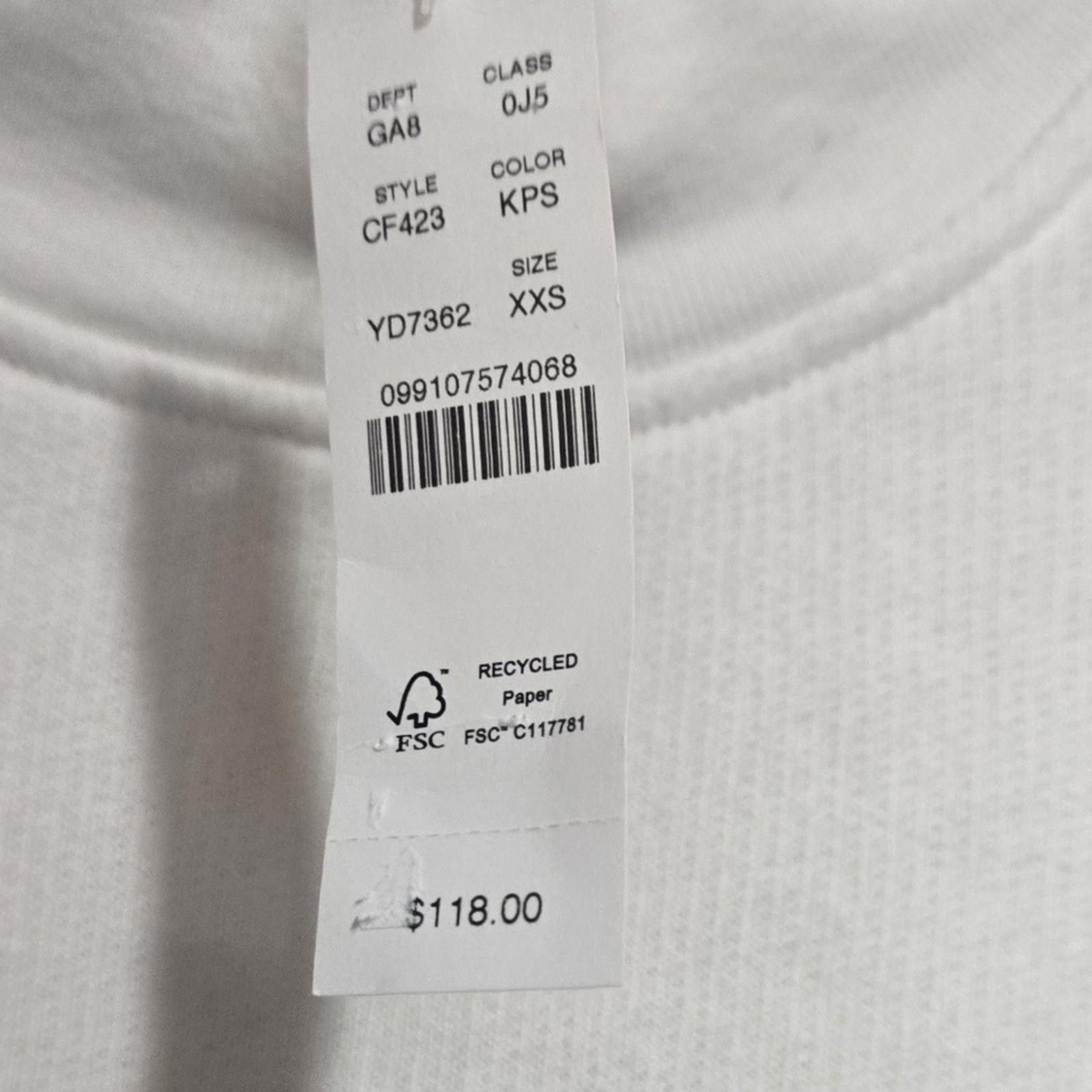J.Crew J Crew Heritage terry mockneck sweatshirt in stripe Size XXS / US 00 / IT 34 - 3 Thumbnail