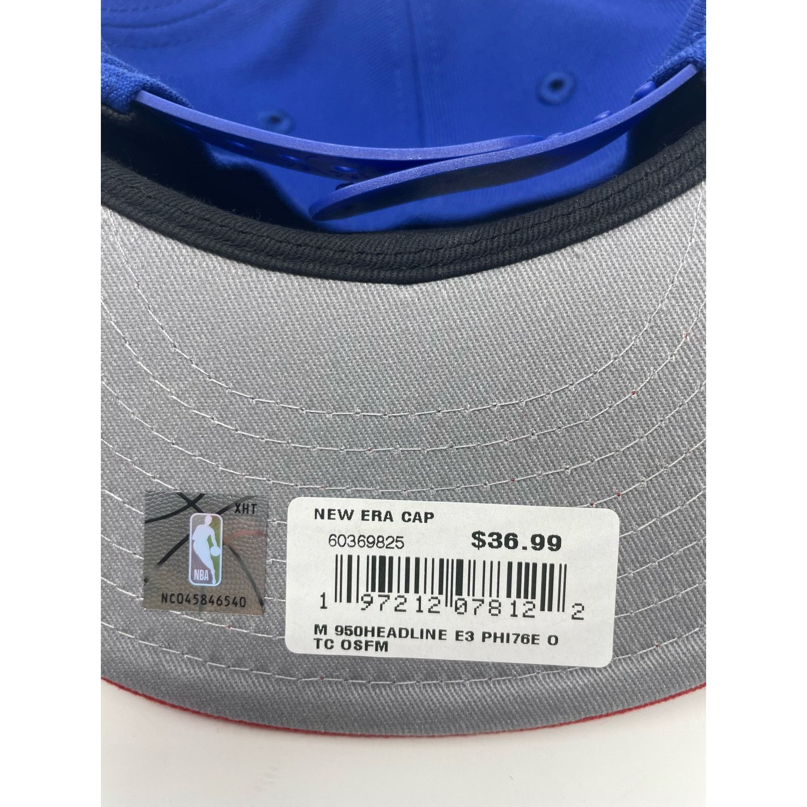 47 Brand New Era Philadelphia 76ers Headline 9Fifty Snapback Hat Size ONE SIZE - 5 Thumbnail