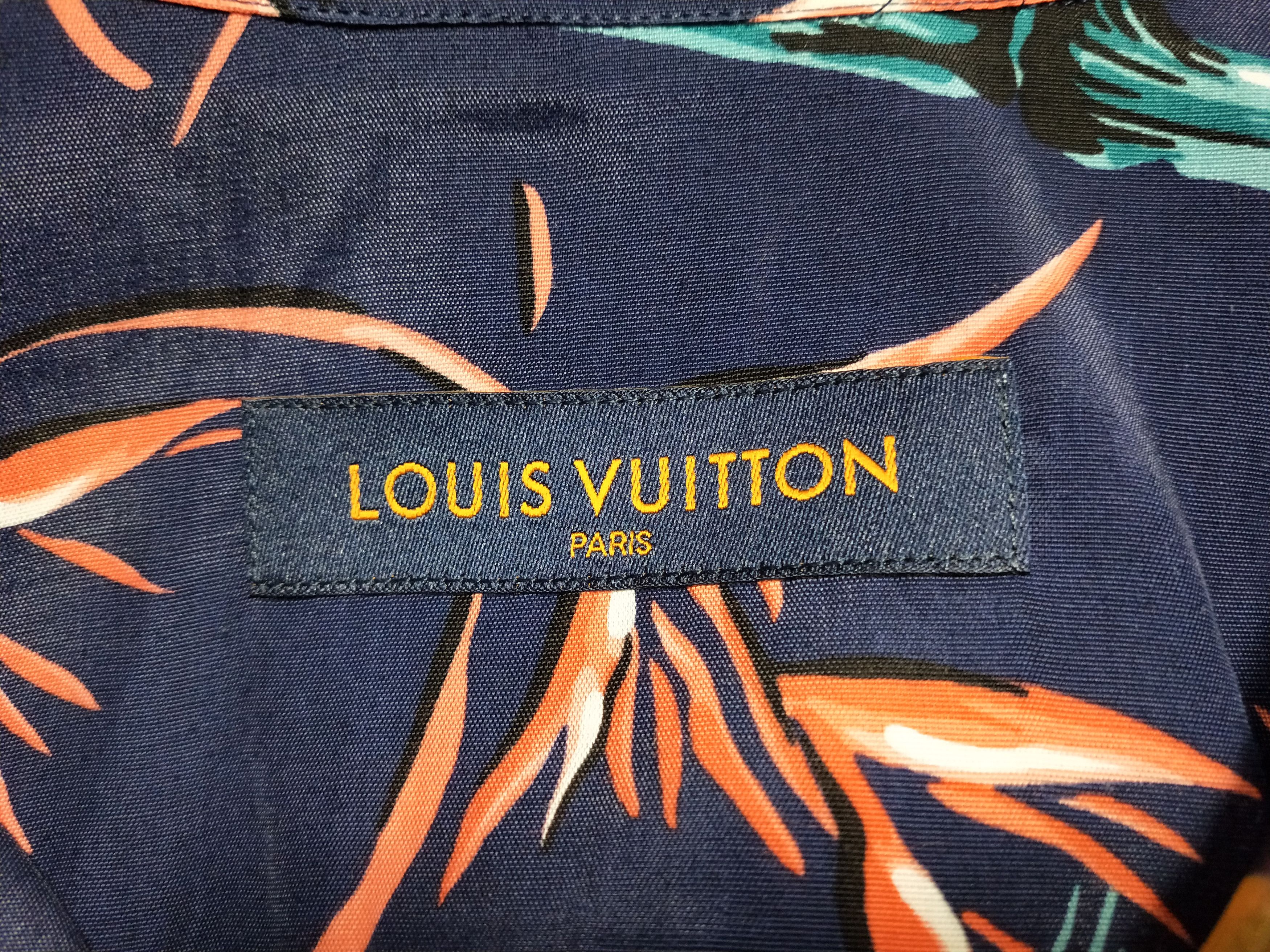 Louis Vuitton Double Layer Hawaiian Floral Shirt Size US M / EU 48-50 / 2 - 5 Thumbnail