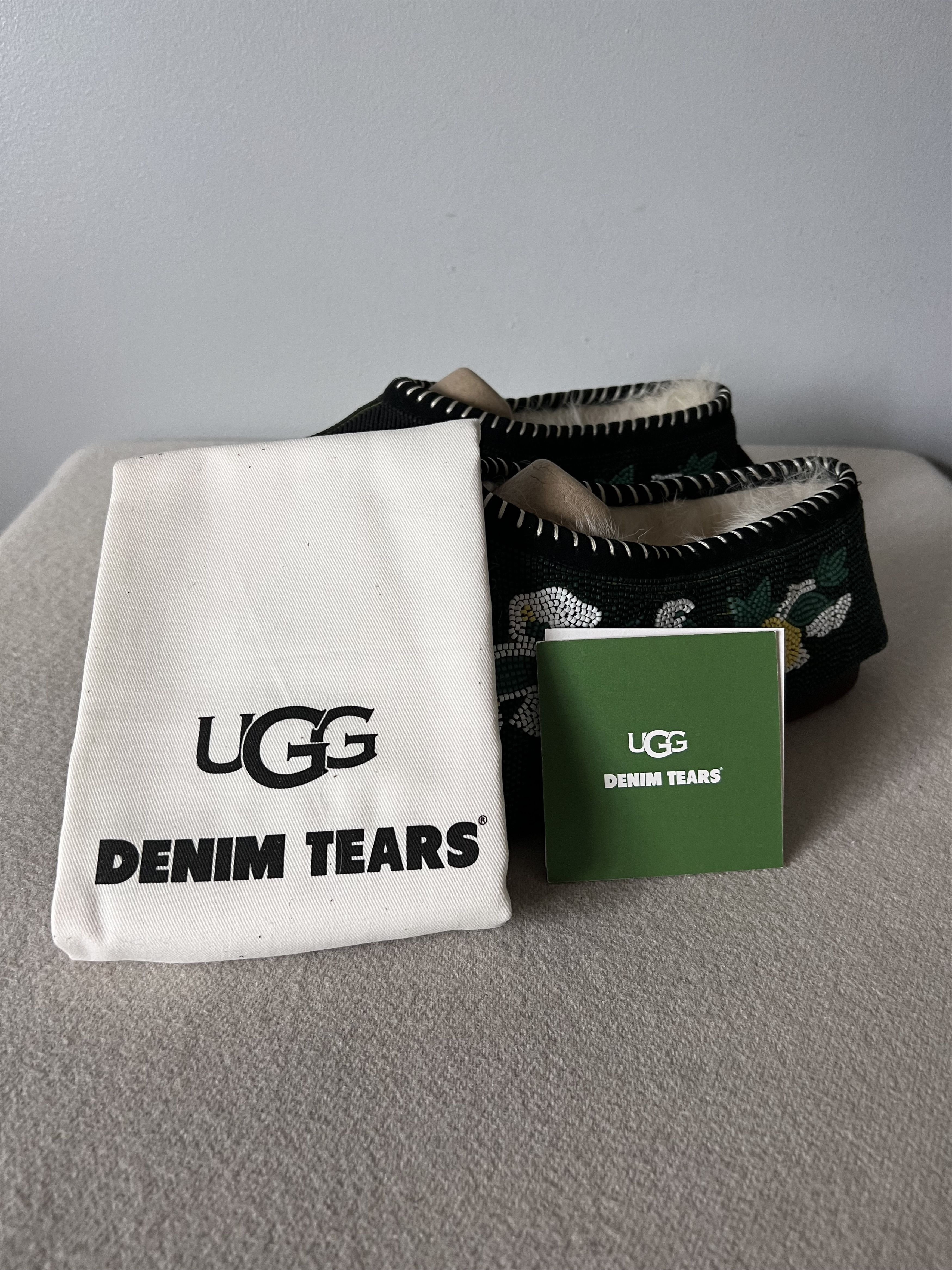 DENIM TEARS × Ugg Denim Tears UGG Beaded Tasman Slipper in Green Size US 11 / EU 44 - 7 Thumbnail