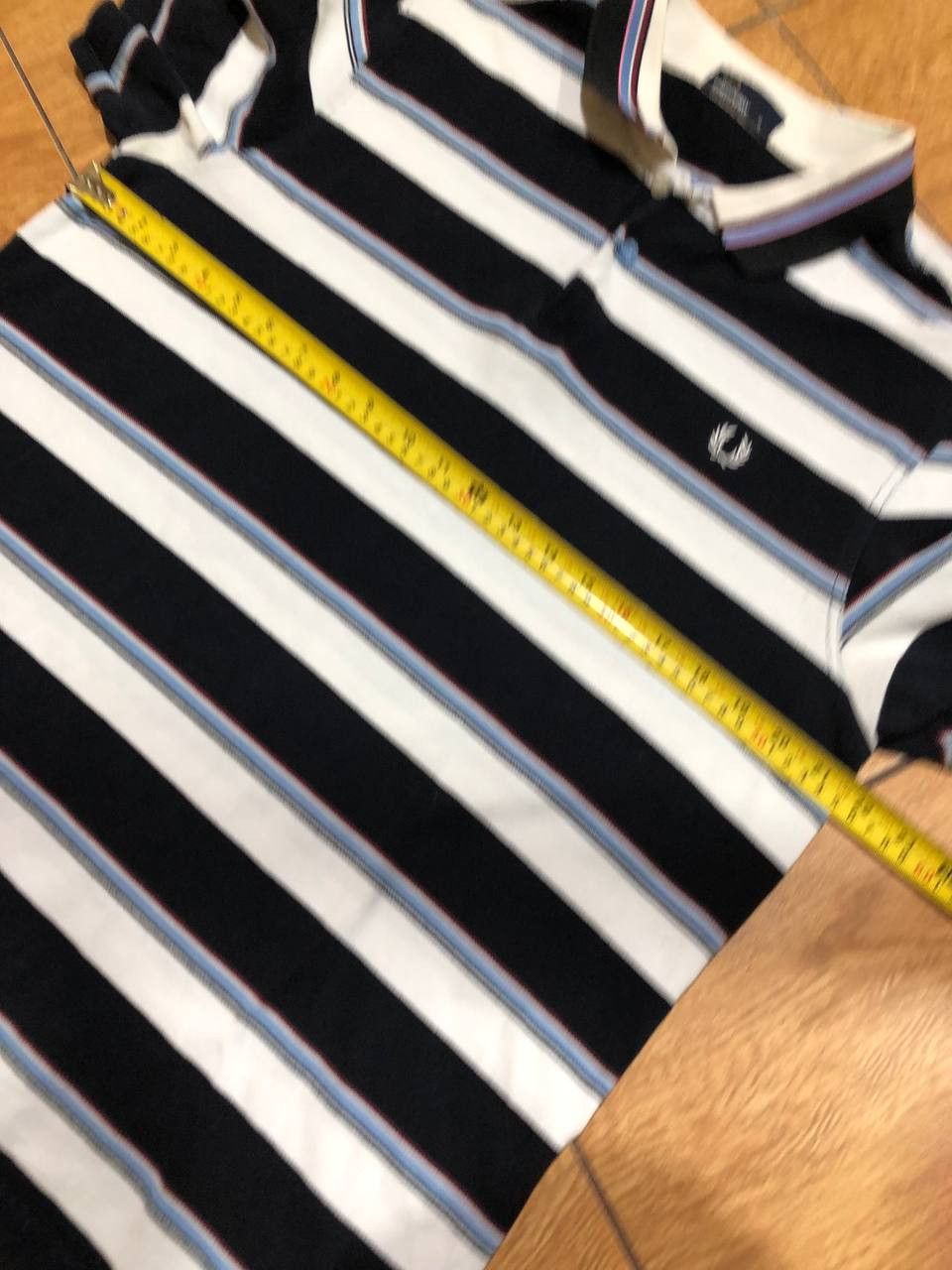 Fred Perry Streetwear striped Polo Fred Perry logo T-Shirt Y2K Vintage Size US XL / EU 56 / 4 - 9 Thumbnail