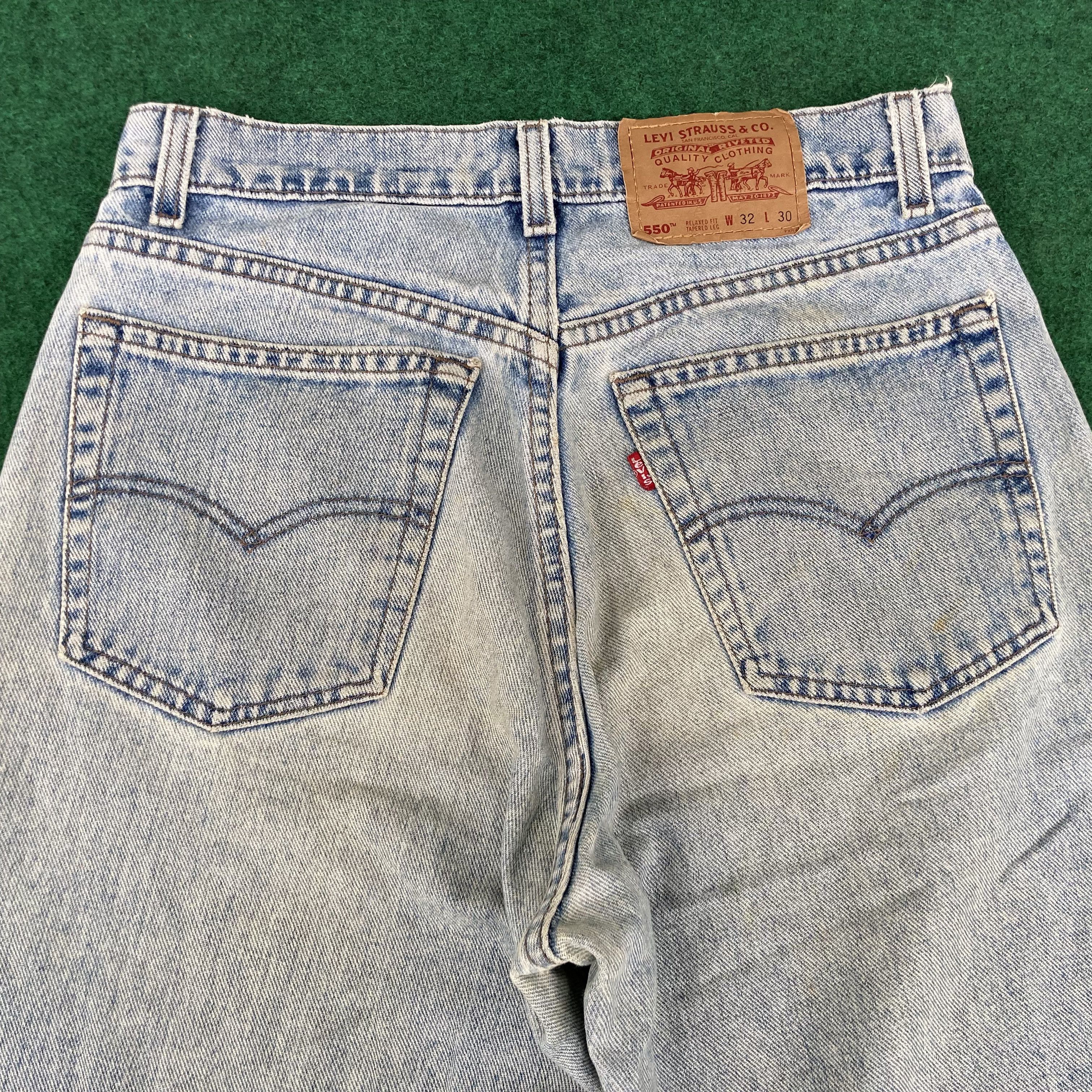 Levi's Vintage Levis 550 Short Sz 30 Jorts Jeans Size US 30 / EU 46 - 9 Thumbnail