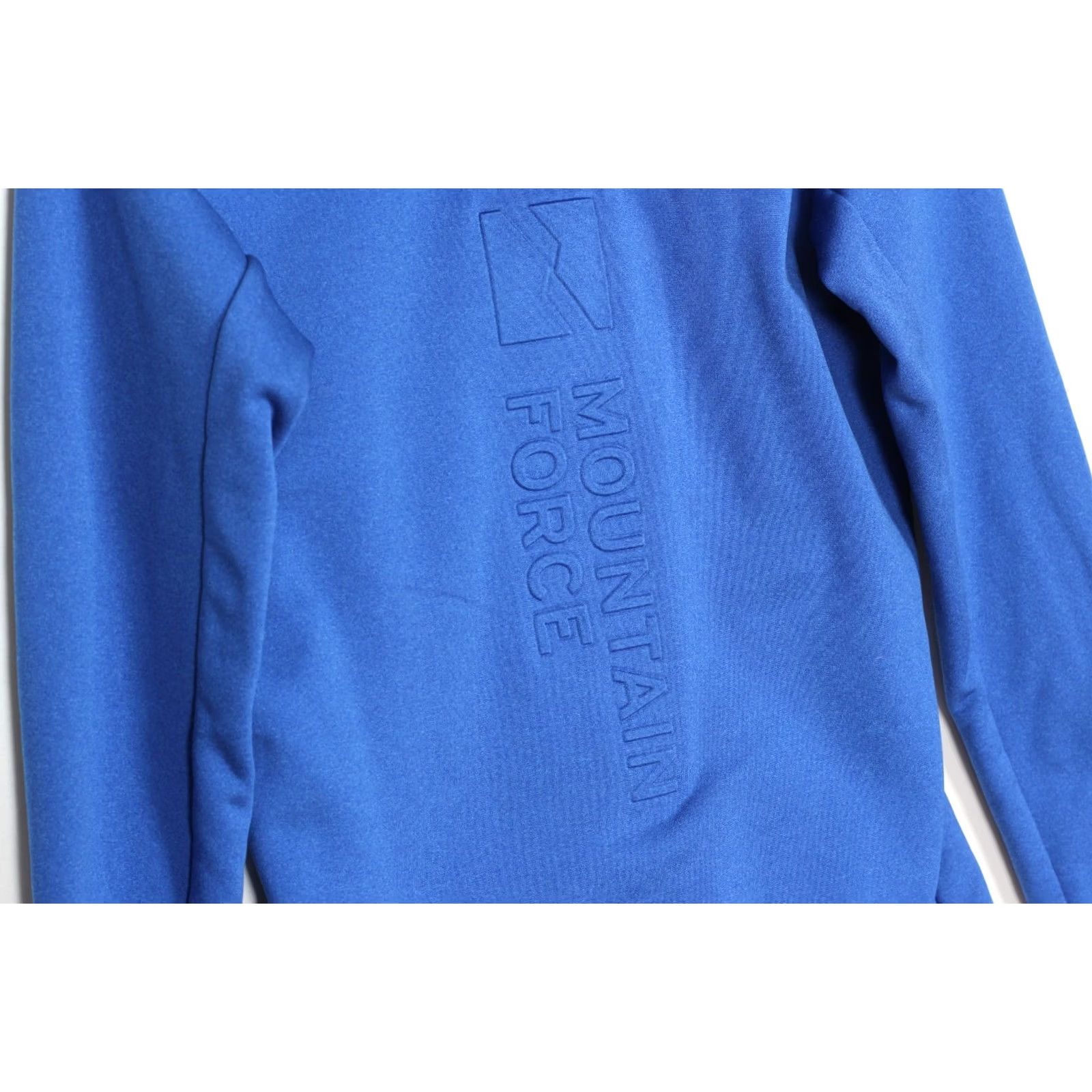 Vintage MOUNTAIN FORCE Eli Promo Hooded Jacket Women M Blue Logo Casual Travel M Size M / US 6-8 / IT 42-44 - 4 Thumbnail