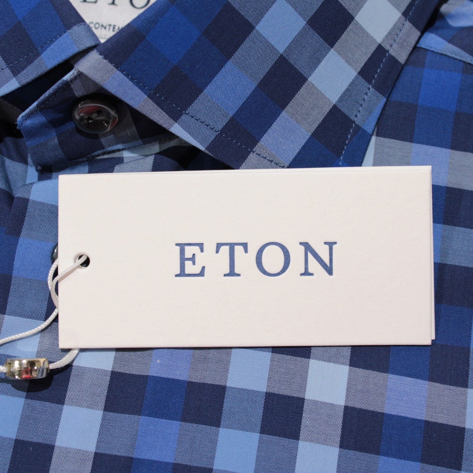 Eton Eton New with tags Shirt Size M US In Blue Size US M / EU 48-50 / 2 - 2 Thumbnail