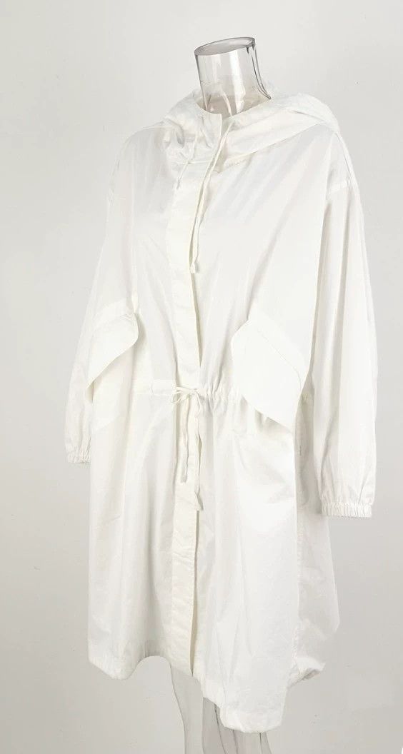 Jil Sander Jil Sander Cotton casual hooded waist jacket Size 4XL / US 24-26 - 3 Thumbnail