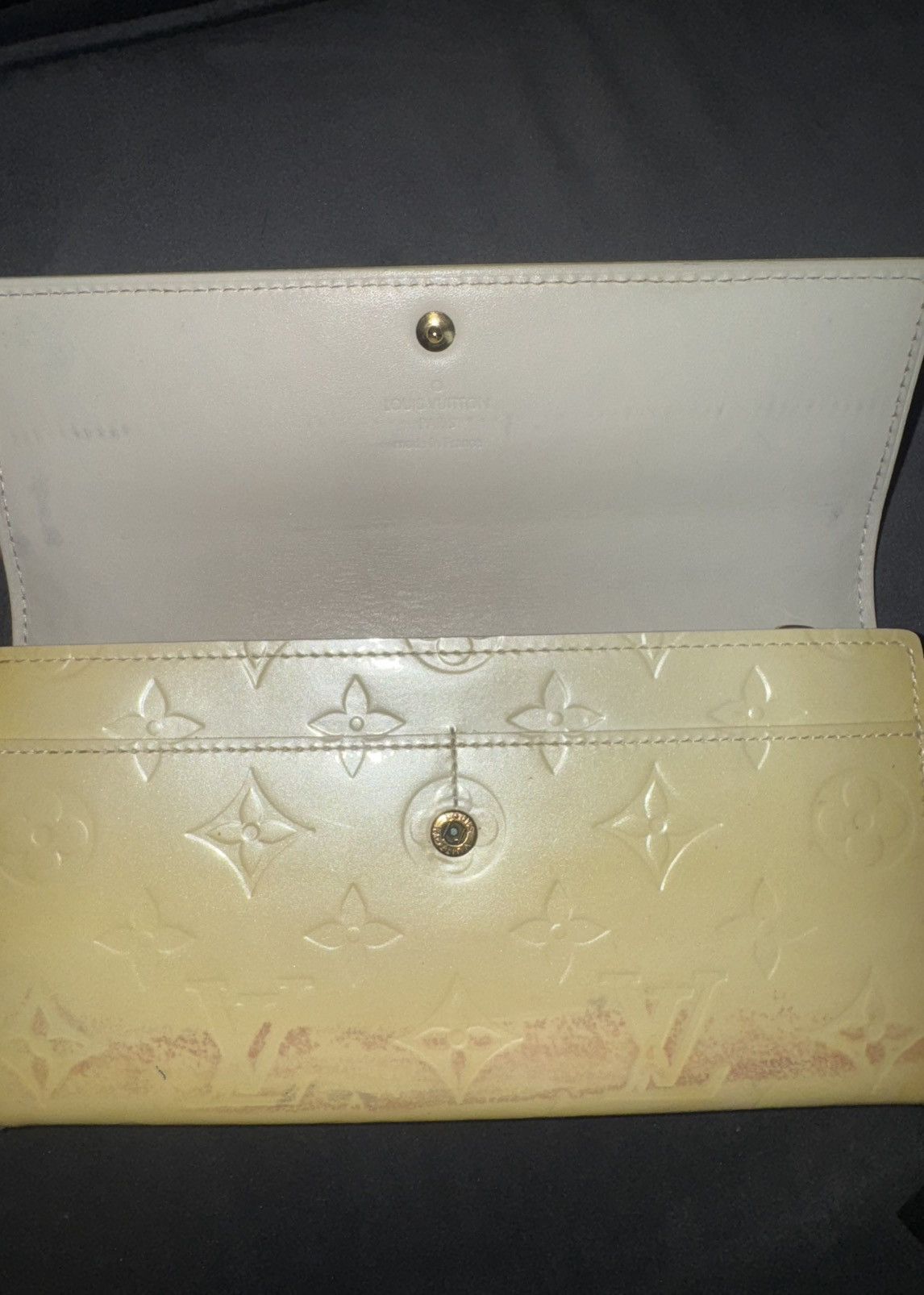 Louis Vuitton Louis Vuitton Long Yellow Monogram Trifold Wallet Size ONE SIZE - 5 Thumbnail
