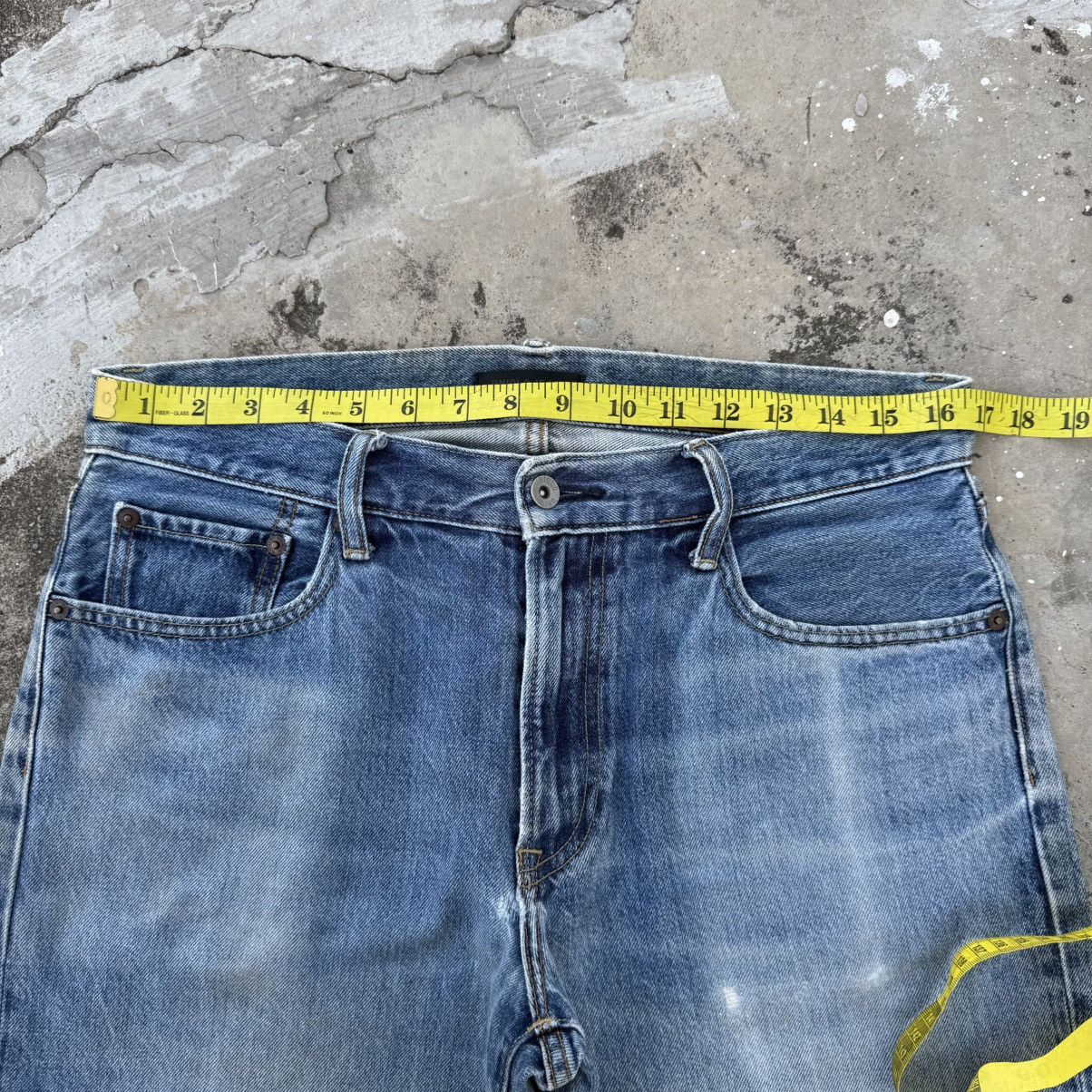 Japanese Brand VINTAGE JAPANESE FADED RIPPED JEAN DENIM PANTS Size US 33 - 4 Thumbnail