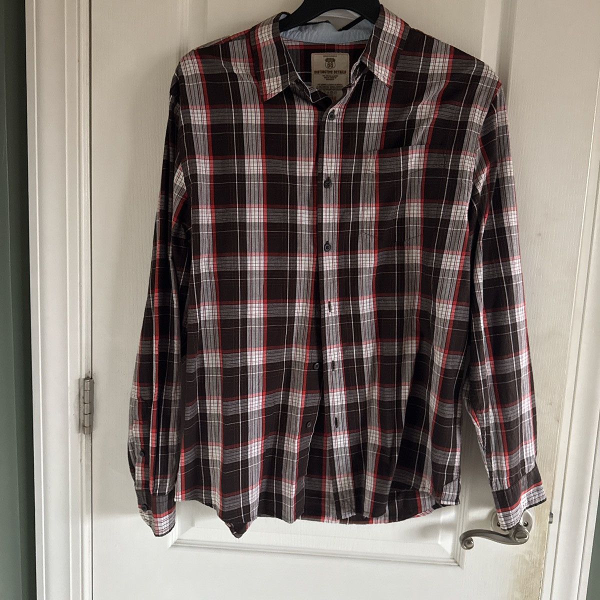 Route 66 Mens checks button up full sleeves shirts Size US M / EU 48-50 / 2 - 6 Thumbnail