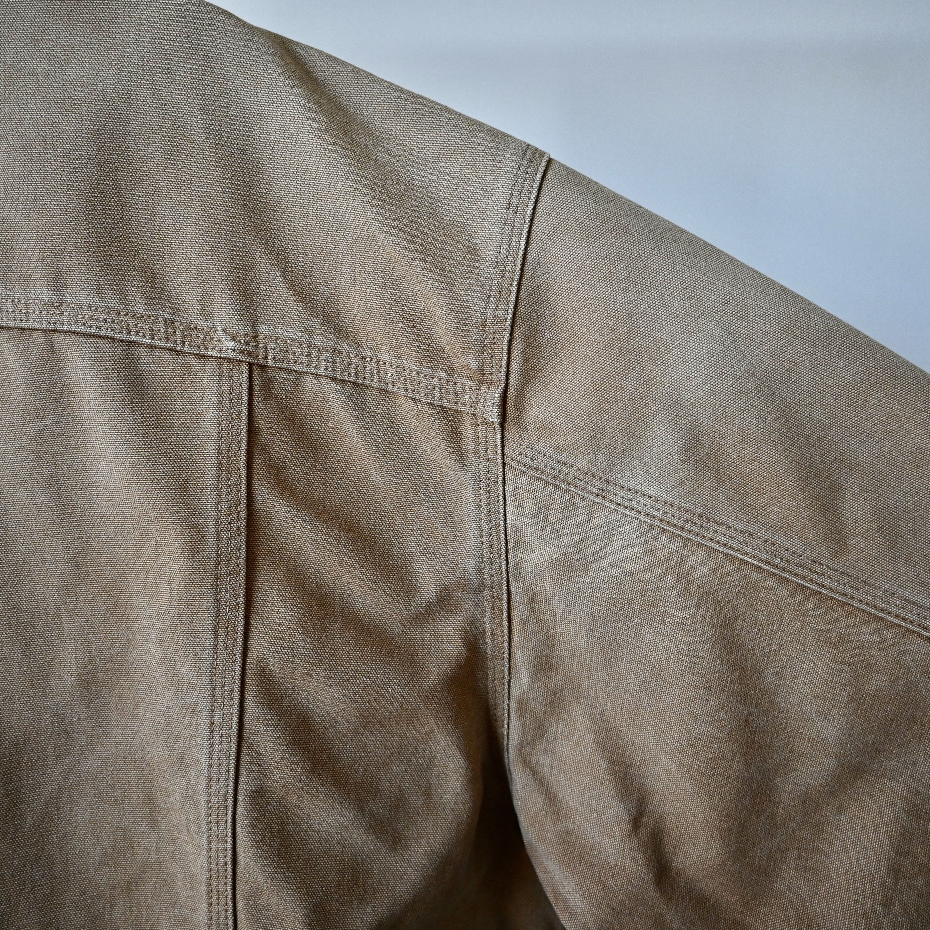 Carhartt VTG 1990s Carhartt Trucker Jacket, brown duck, made in USA Size US XXL / EU 58 / 5 - 6 Thumbnail