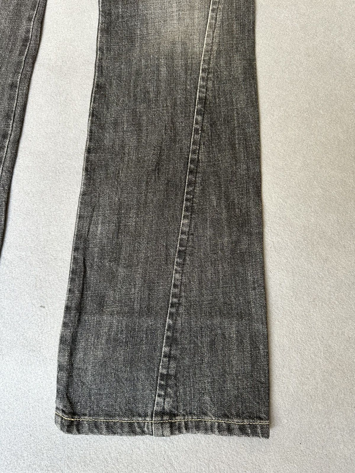 Japanese Brand FLARE Sweet Camel Jeans Size 30" / US 8 / IT 44 - 6 Thumbnail