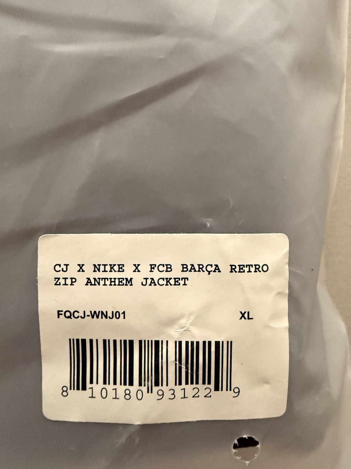 Nike × Travis Scott Travis Scott x Nike x FC Barcelona Retro Zip Anthem Jacket Size US XL / EU 56 / 4 - 4 Thumbnail