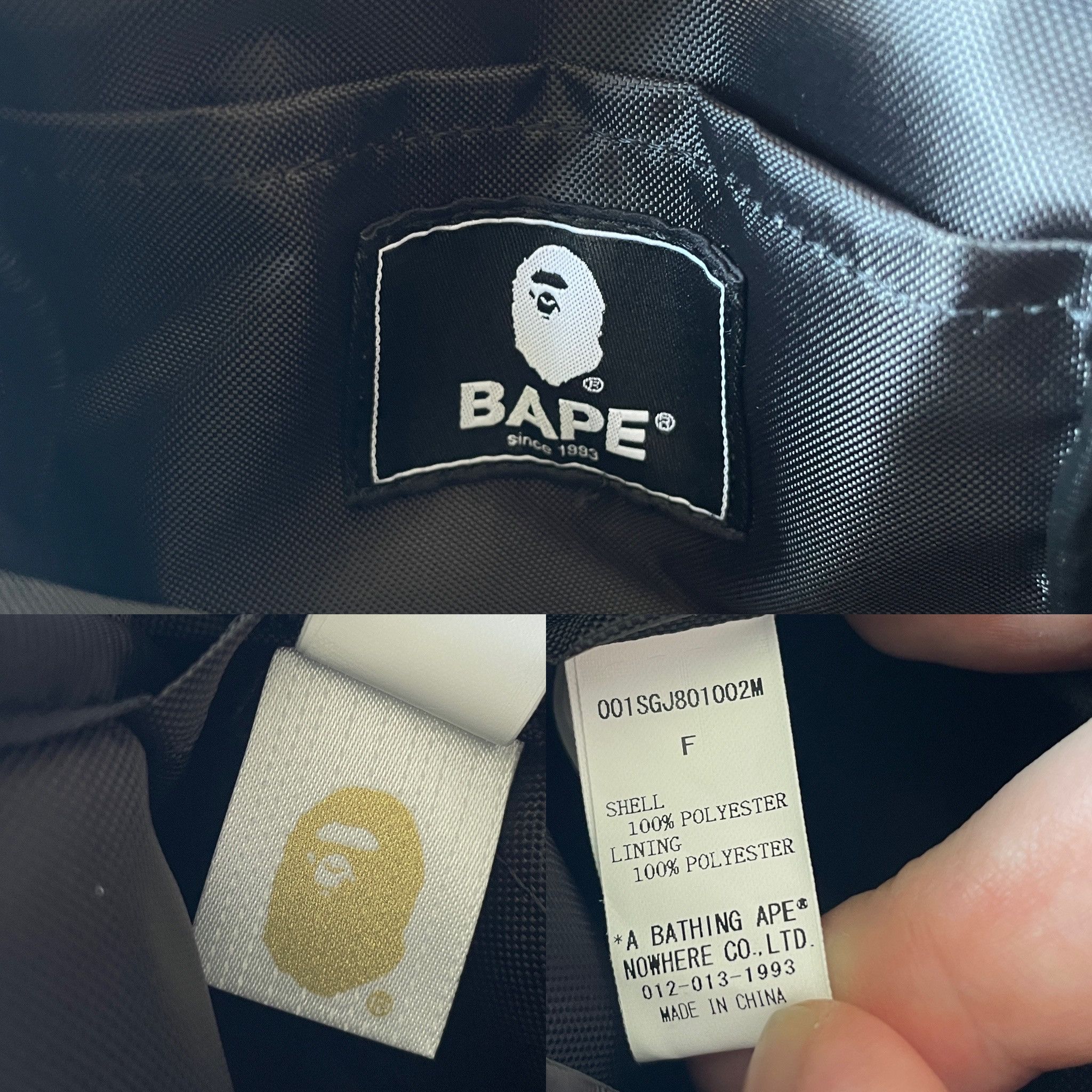 Bape BAPE ABC CAMO SHARK MINI BAG Size ONE SIZE - 8 Thumbnail