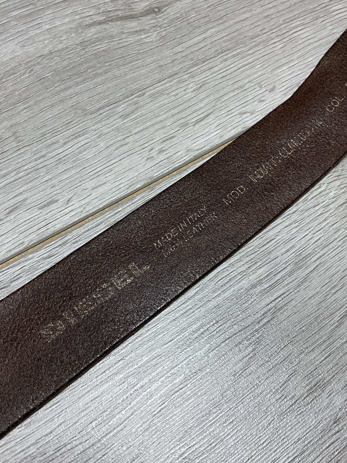 Diesel Diesel vintage big punk head buckle leather belt Italy Size ONE SIZE - 4 Thumbnail
