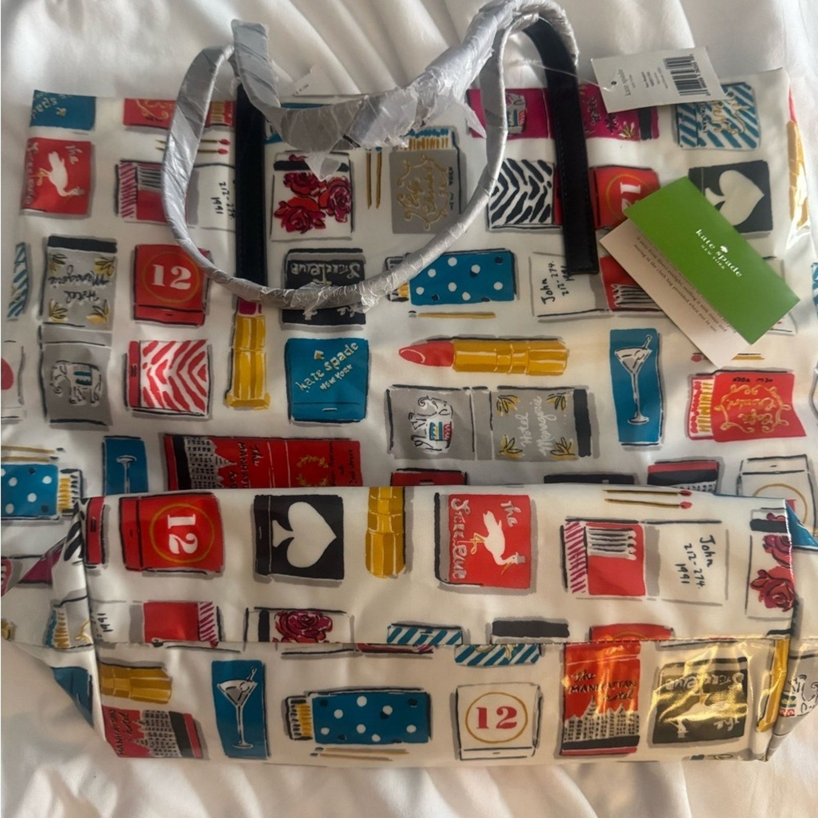 Kate Spade Kate Spade Lipstick Tote, Bon Shopper"model (WKRU1505), NEW Size ONE SIZE - 5 Thumbnail