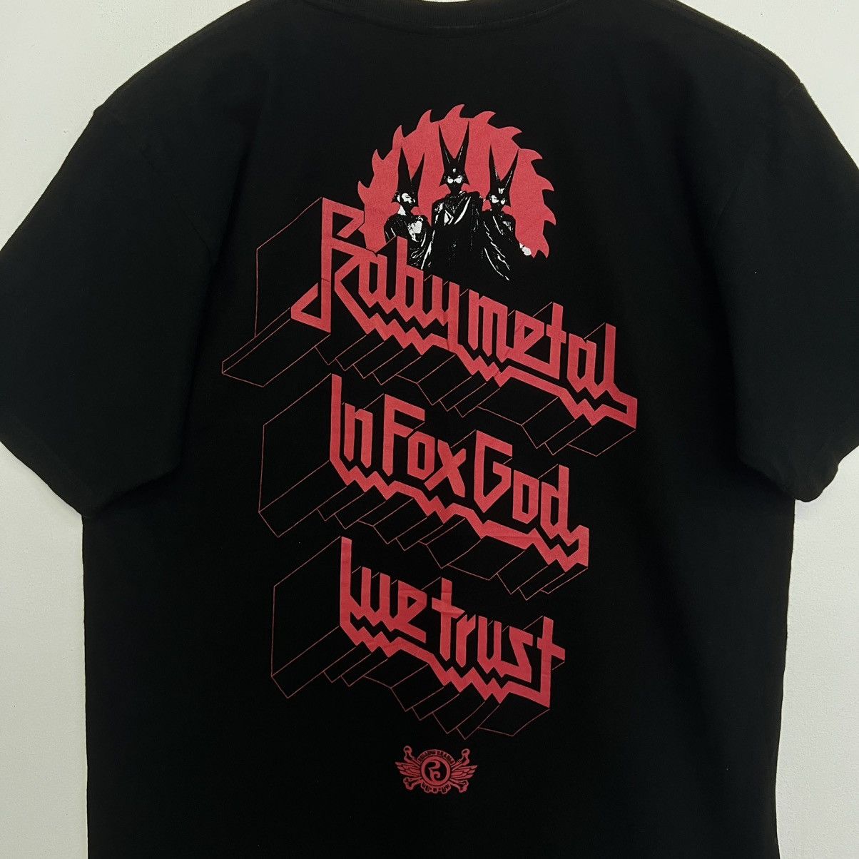 Band Tees BABYMETAL METAL GOD WORLD TOUR 2015 TSHIRT Size US L / EU 52-54 / 3 - 5 Thumbnail
