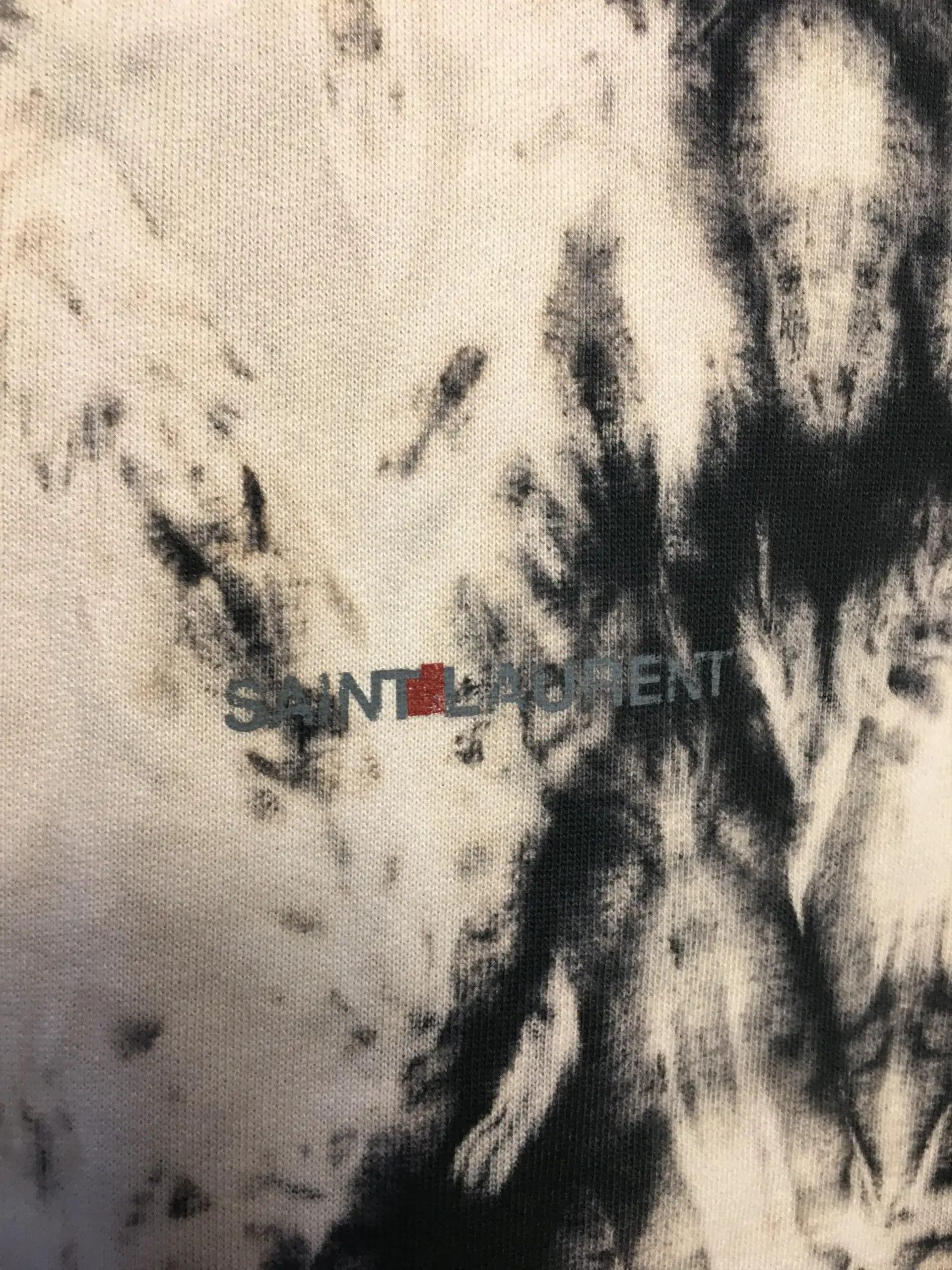 Saint Laurent Paris SS'21 Hoodie Tie-Dye Size US M / EU 48-50 / 2 - 6 Thumbnail
