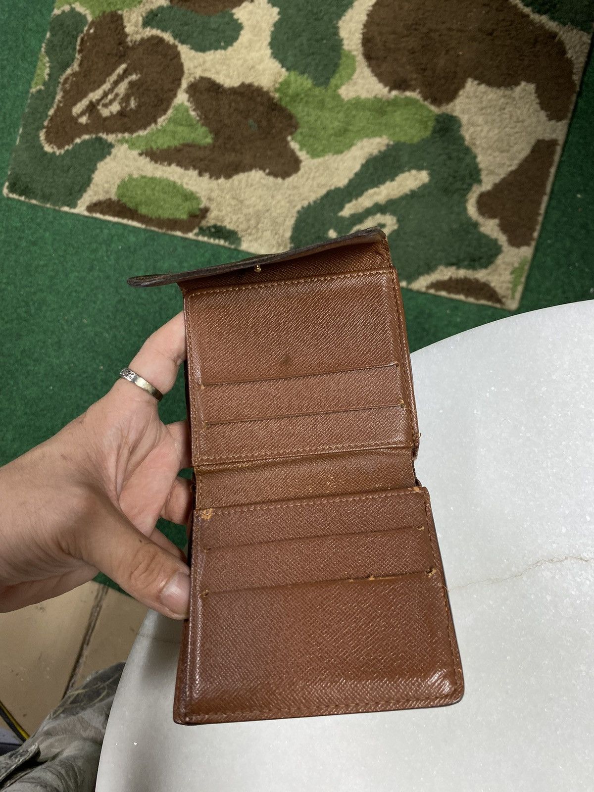 Louis Vuitton Louis Vuitton Brown Monogram Wallet Women’s Card Holder Size ONE SIZE - 2 Thumbnail