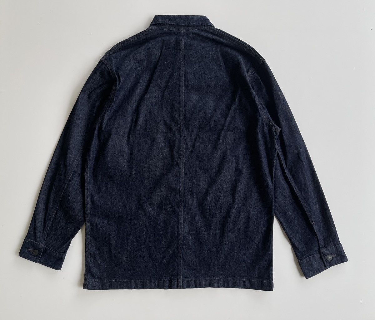 Japanese Brand Vintage Workers Denim Jacket Size US L / EU 52-54 / 3 - 4 Thumbnail