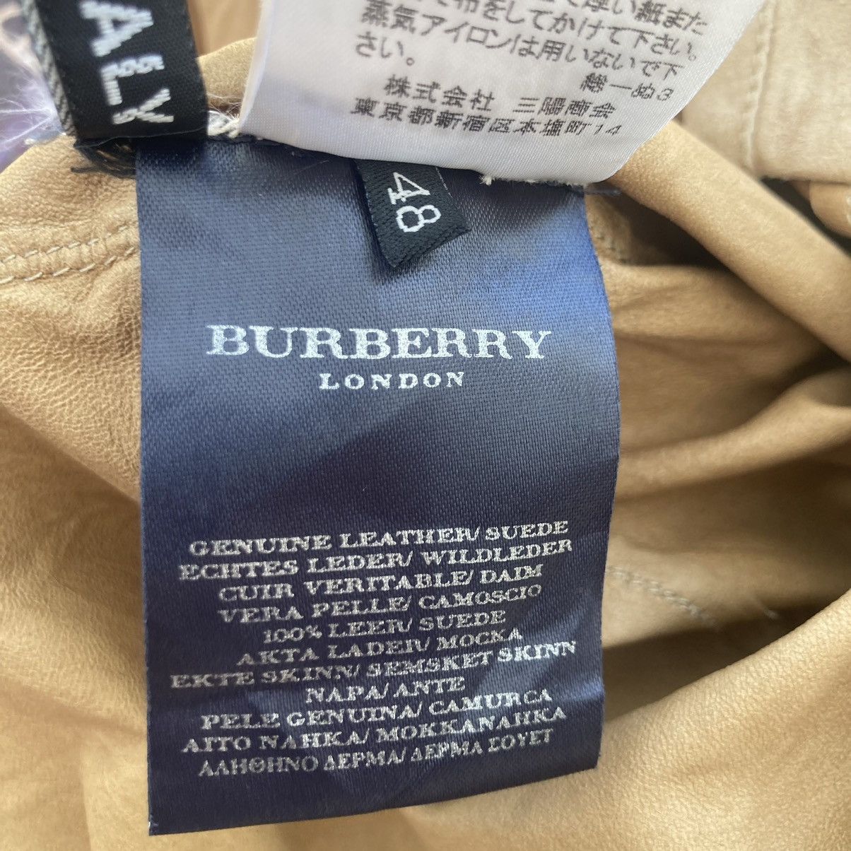 Burberry BURBERRY SUEDE LEATHER SHIRT Size US M / EU 48-50 / 2 - 11 Thumbnail