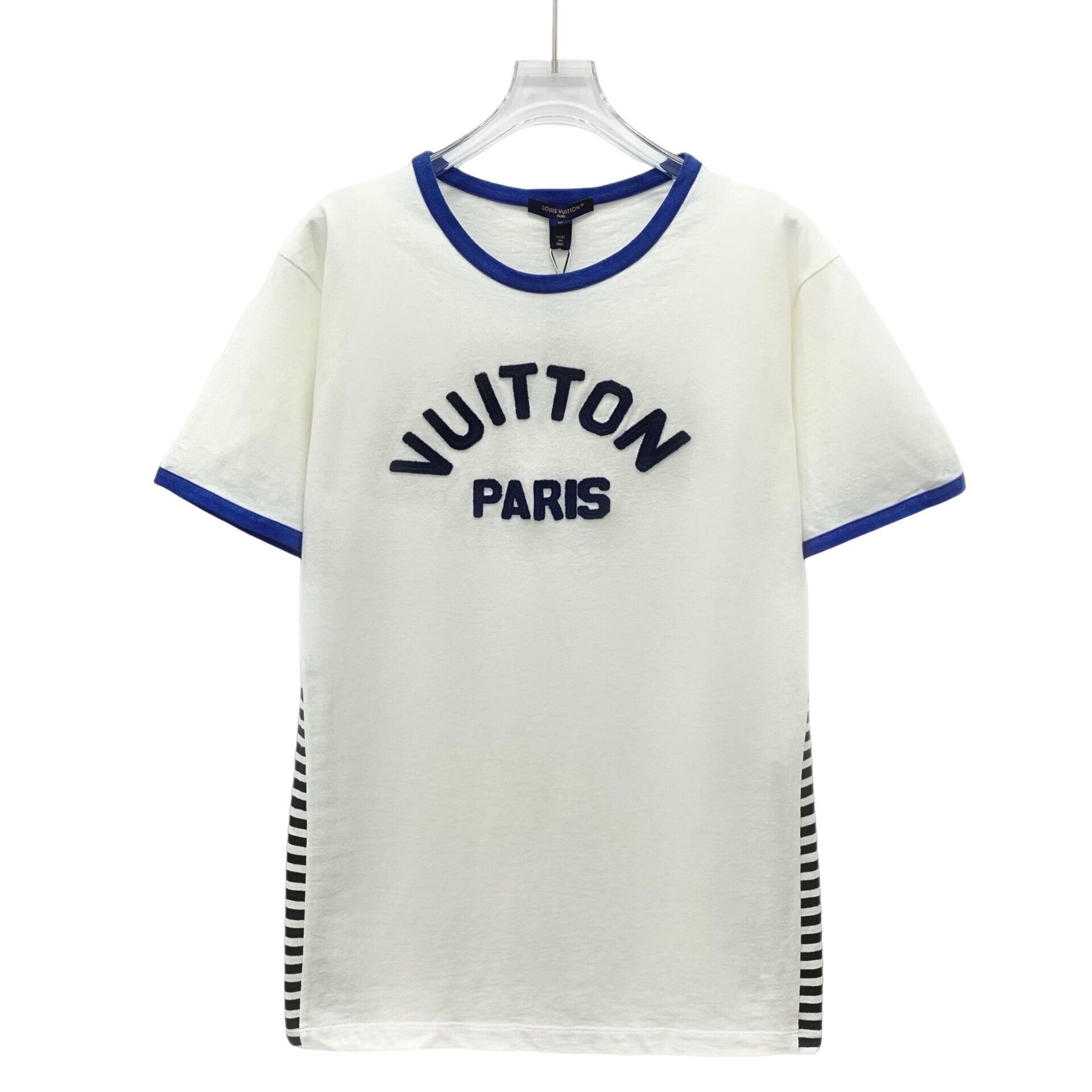Louis Vuitton Louis Vuitton Logo Flocking T-Shirt Size M Size US M / EU 48-50 / 2 - 1 Thumbnail