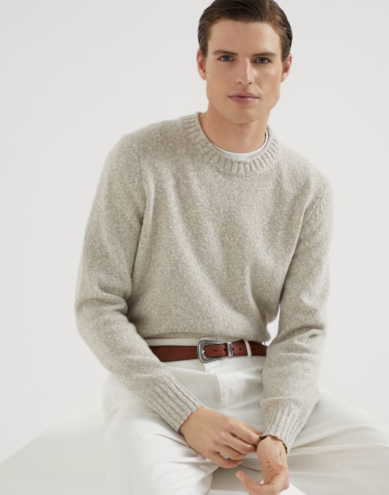 Brunello Cucinelli o1w1db10825 Sweater in Grey Size US L / EU 52-54 / 3 - 4 Thumbnail
