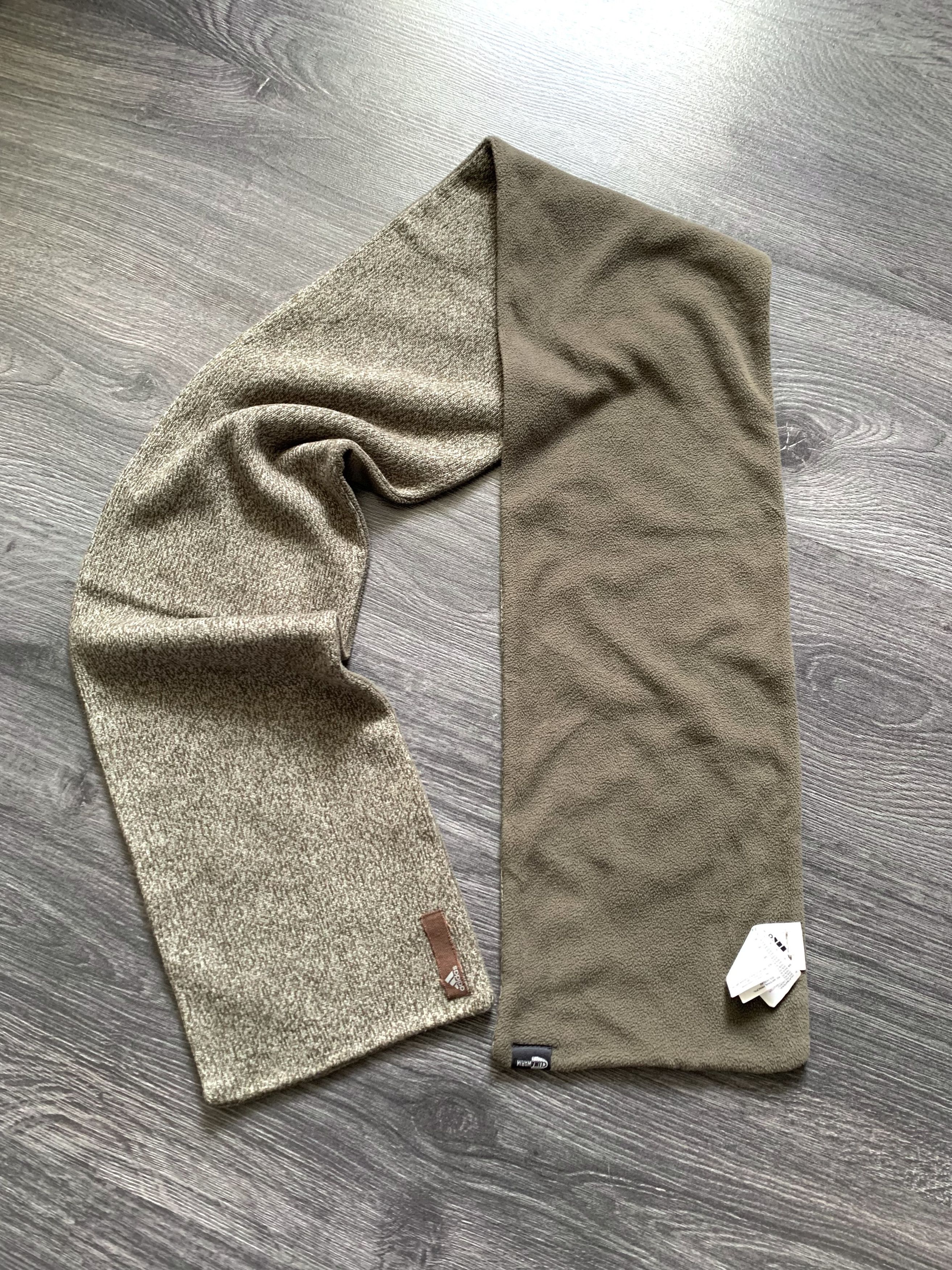 Adidas Vintage 00s Adidas Fleece Climawarm scarf Size ONE SIZE - 1 Thumbnail