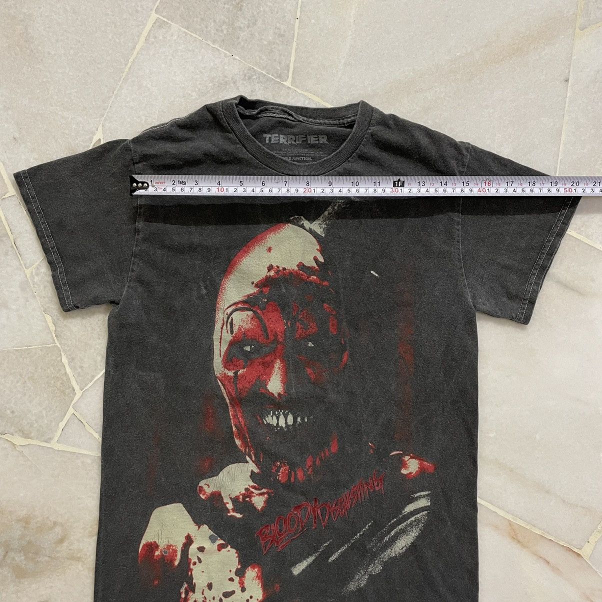 Vintage Original Horror top movie Terrifier 🩸 Size US S / EU 44-46 / 1 - 8 Thumbnail