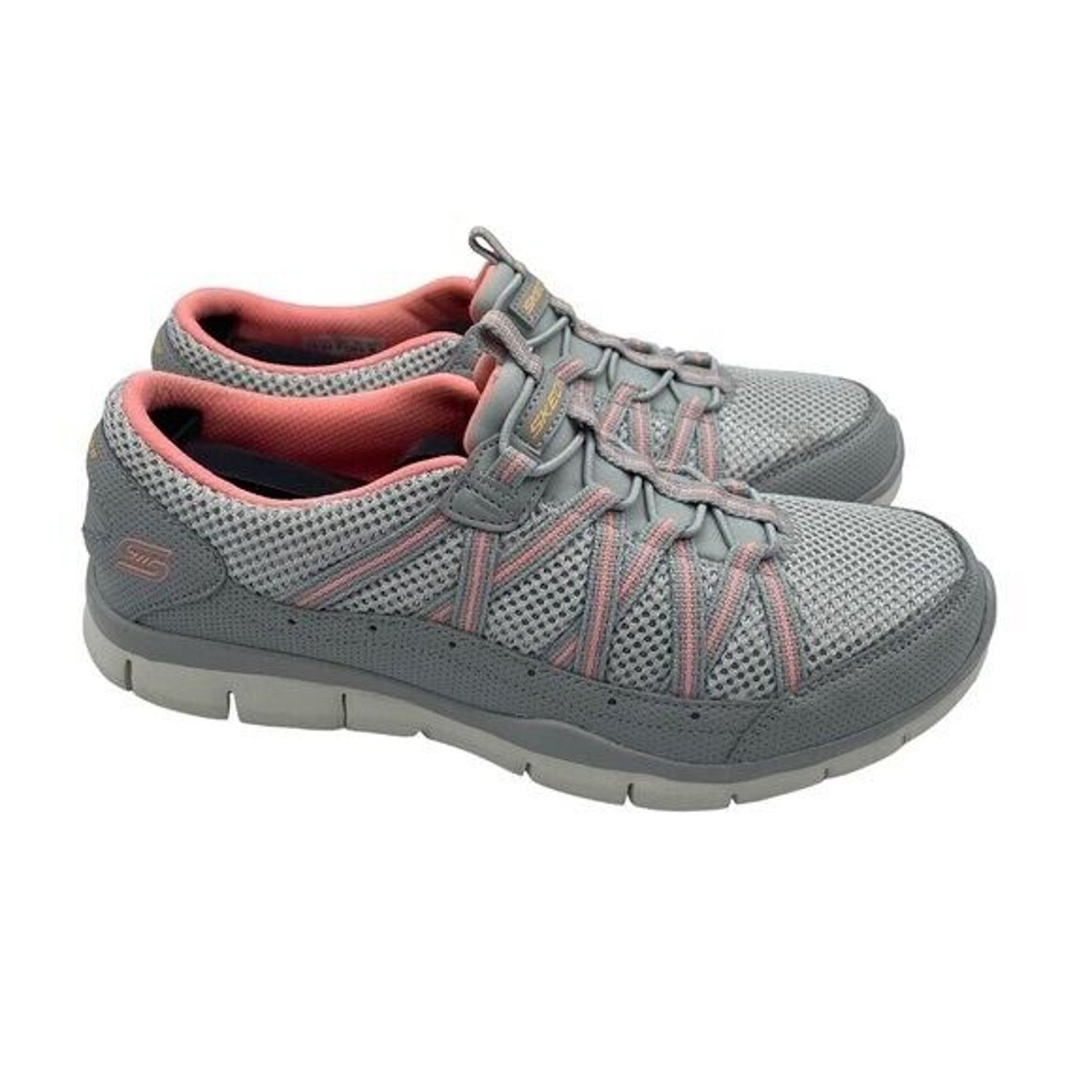 Skechers Gratis store My Business Slip On Shoes Comfort Gray Pink Womens Size 7.5