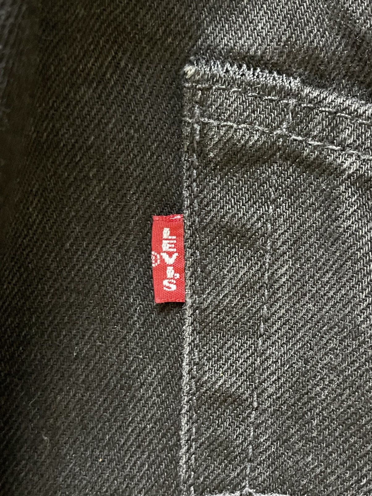 DENIM TEARS × Levi's Levi’s x DENIM TEARS 501 Black Denim Jeans 34W x 34L Size US 34 / EU 50 - 7 Thumbnail