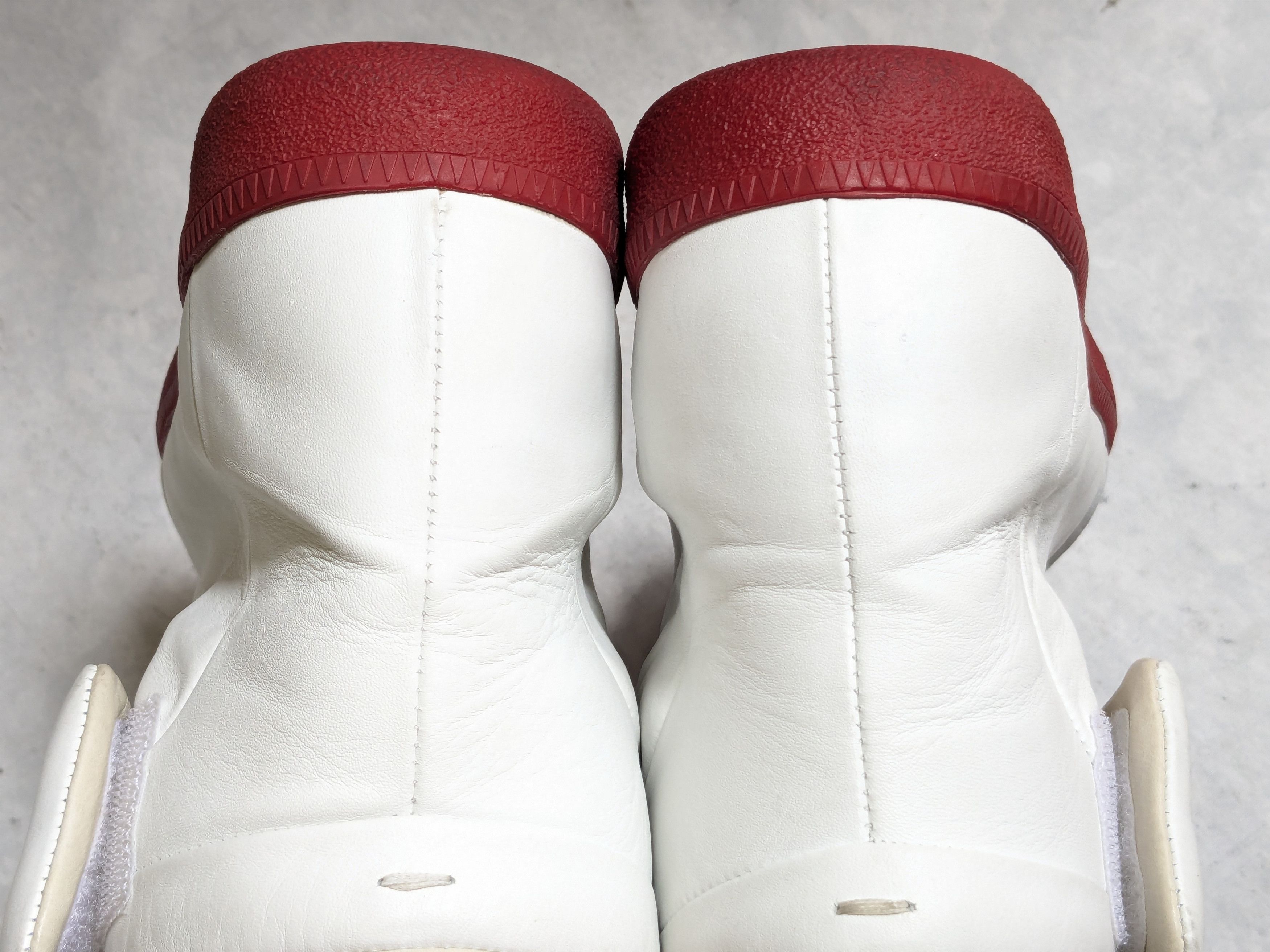 Maison Margiela Maison Margiela Future White Red 9 42 High Tops Leather Size US 9 / EU 42 - 19 Thumbnail