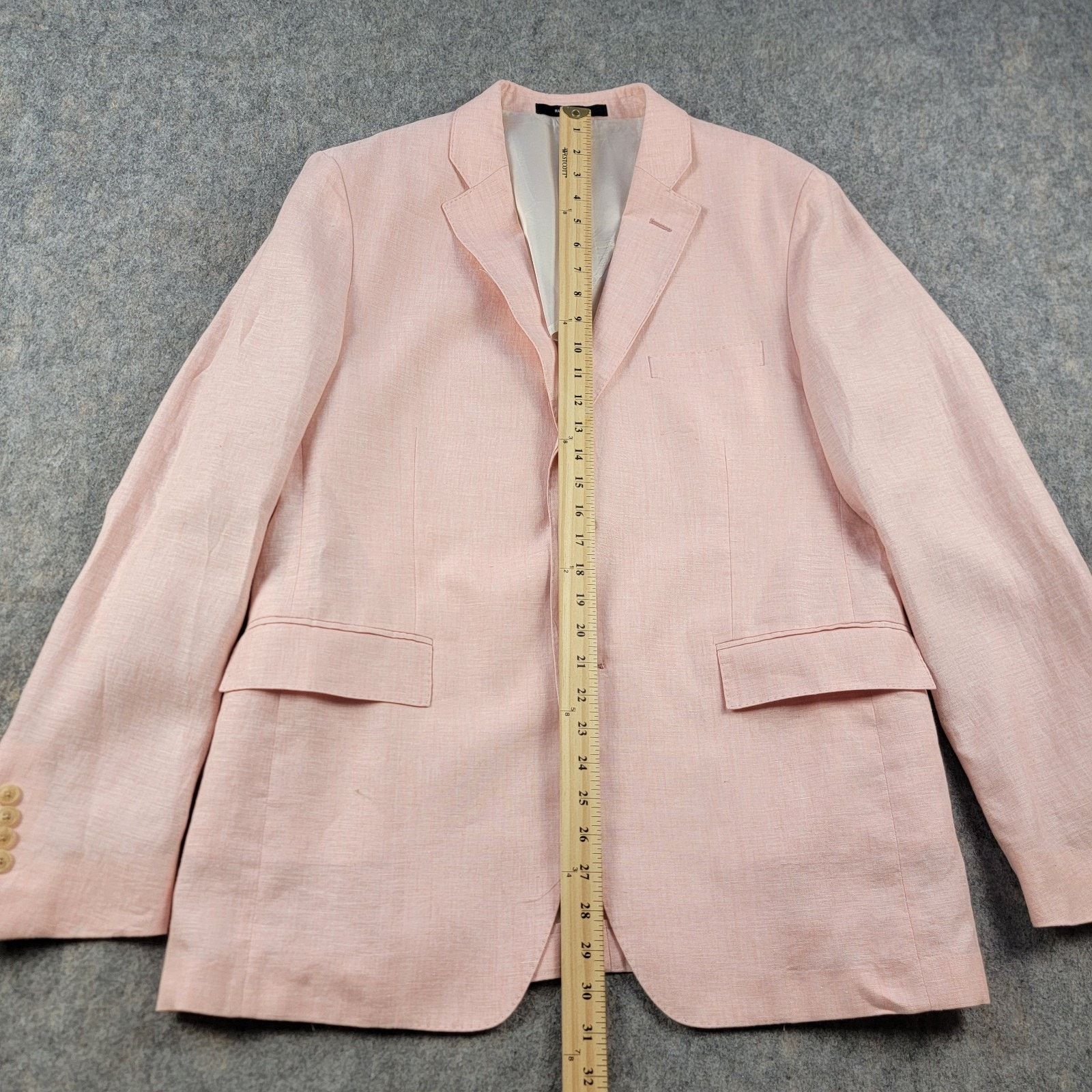 Todd Snyder Todd Snyder 100% Linen Blazer Sport Coat *Read* Size 42R - 9 Thumbnail