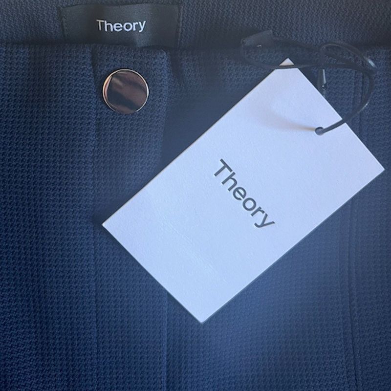 Theory Theory Pants in Navy Blue | Size 0 Size 25" / US 0 / IT 36 - 3 Thumbnail