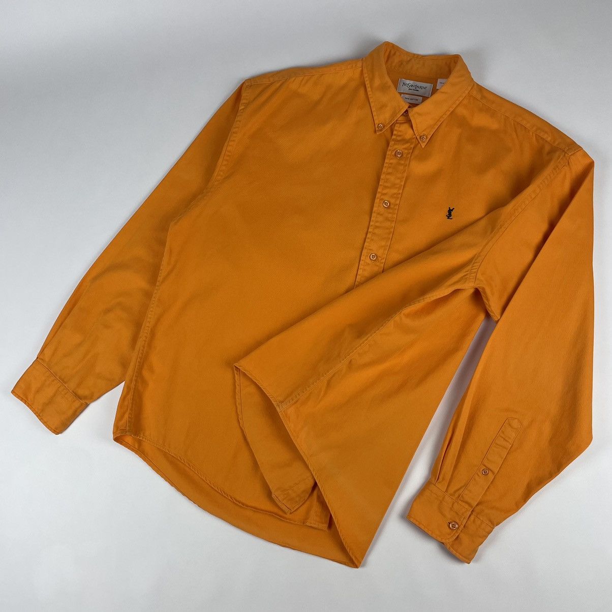 Yves Saint Laurent Vintage Yves Saint Laurent YSL Shirt Button up Size US XL / EU 56 / 4 - 6 Thumbnail