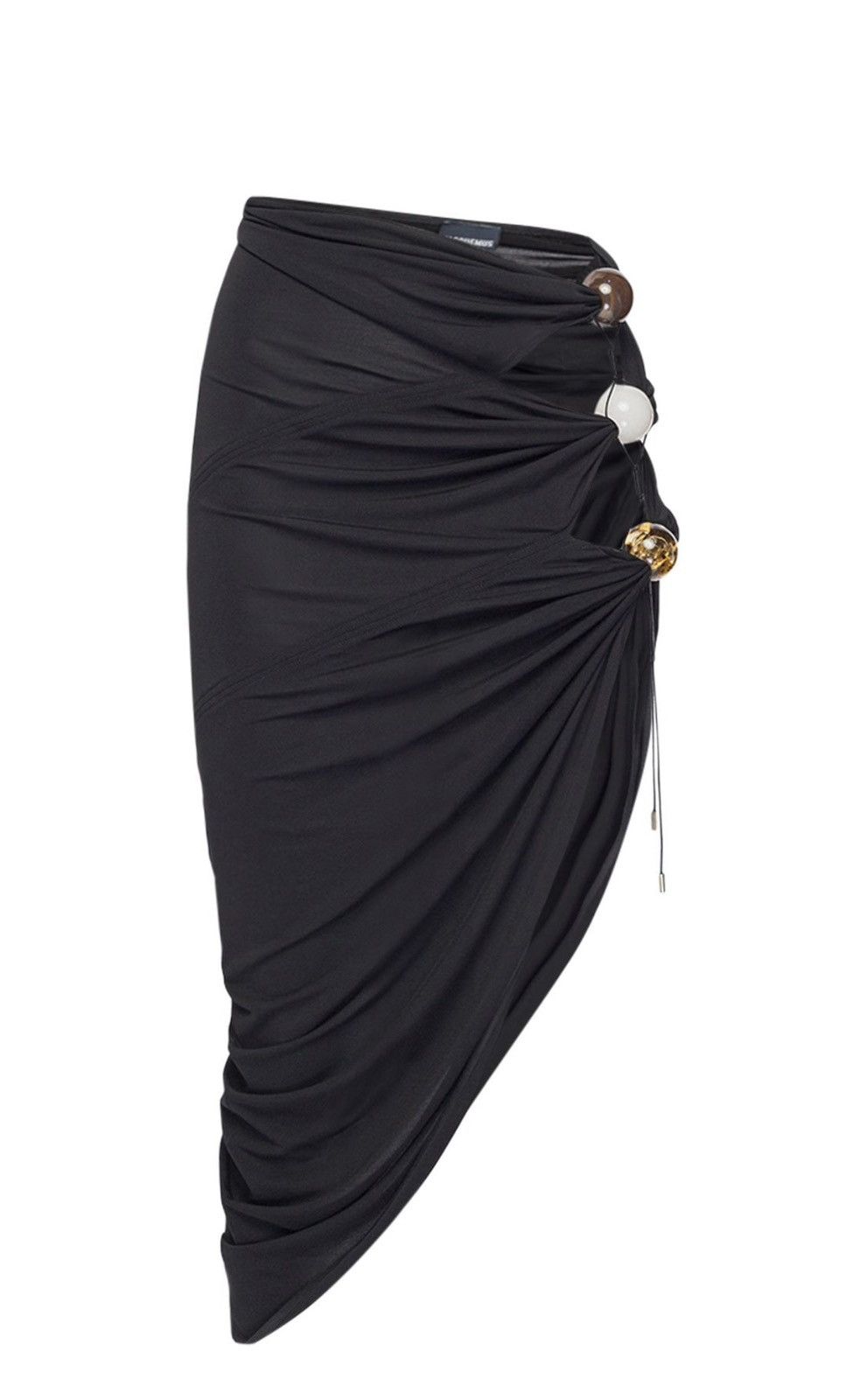 image of Jacquemus La Perola Skirt in Black, Women's (Size 28)
