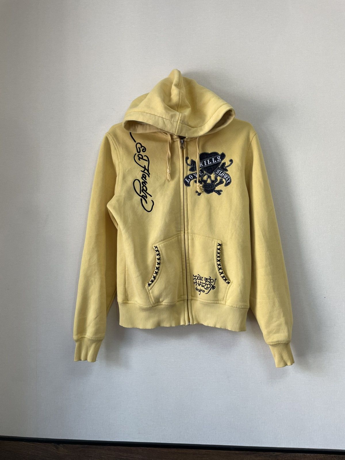 Ed Hardy Zip Hoodie Vintage